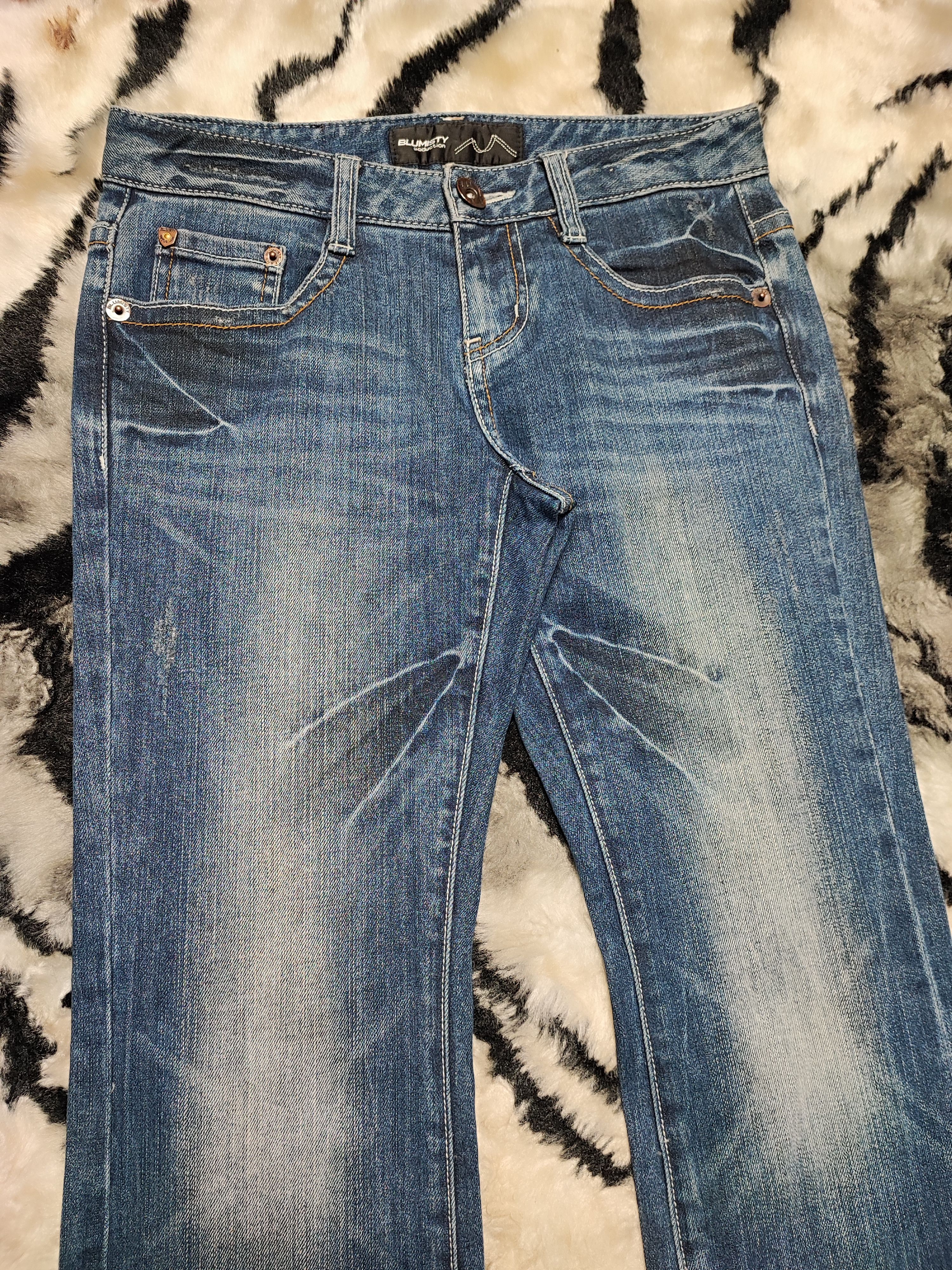 Japanese Brand Jeans Bootcut Flare Size 27" / US 4 / IT 40 - 7 Thumbnail
