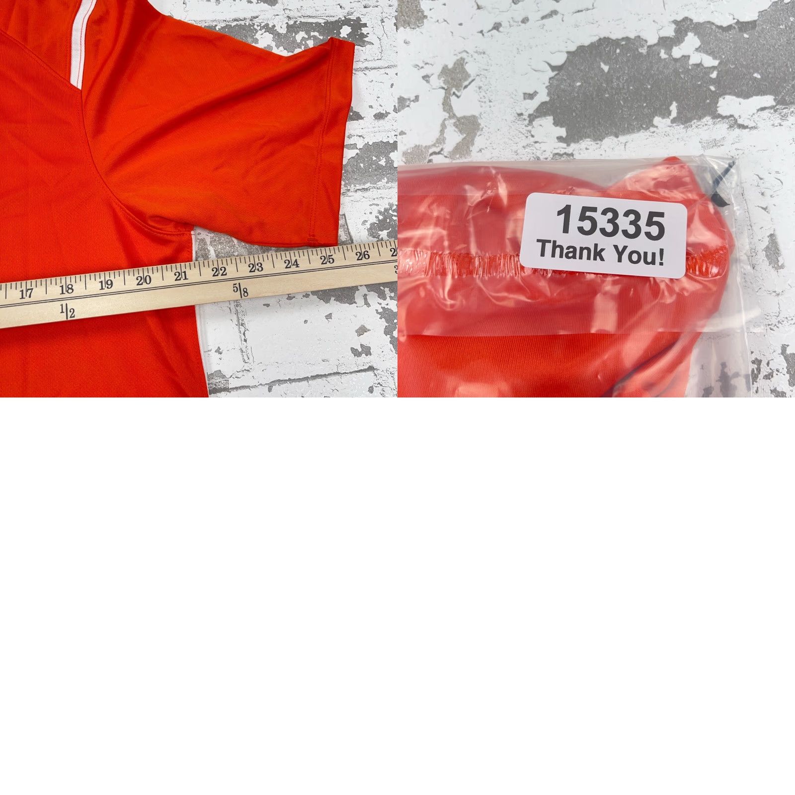 Nike Nike Polo Shirt Men Medium Orange White Dri-Fit Performance Golf Wicking Adult Size US M / EU 48-50 / 2 - 8 Thumbnail