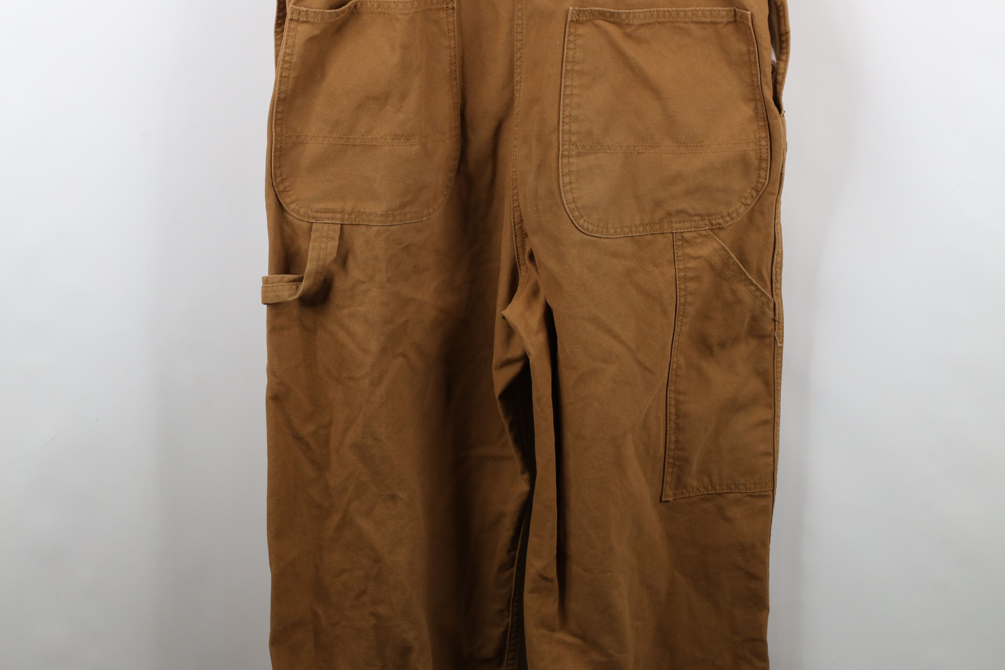 Dickies × Vintage Vintage Dickies Mens 32x30 Distressed Spell Out Wide Leg Can Size US 32 / EU 48 - 22 Thumbnail