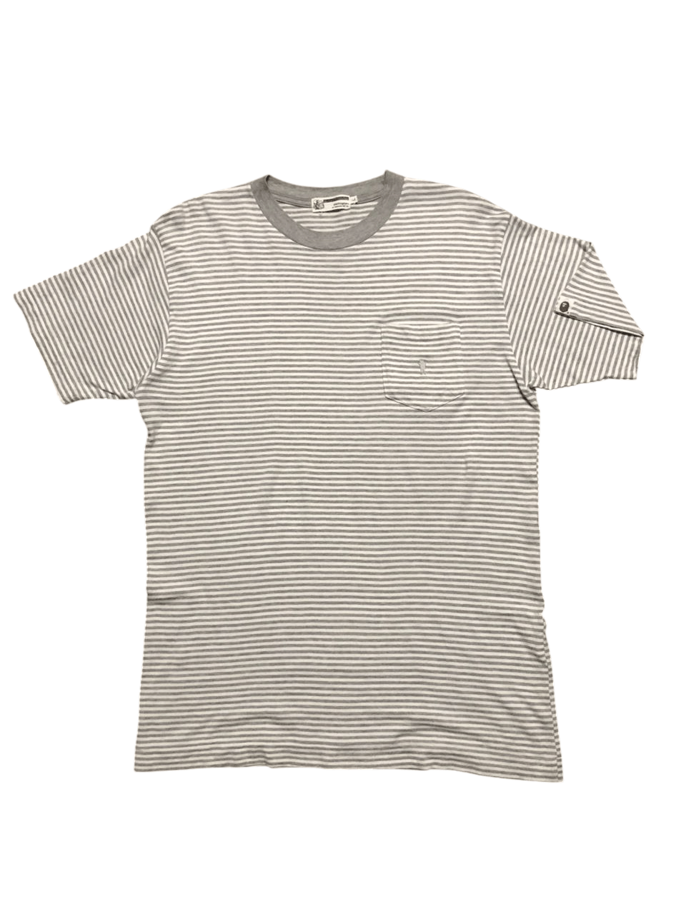 Bape Vintage Bape General Stripe Pocket Tee Size US L / EU 52-54 / 3 - 1 Thumbnail