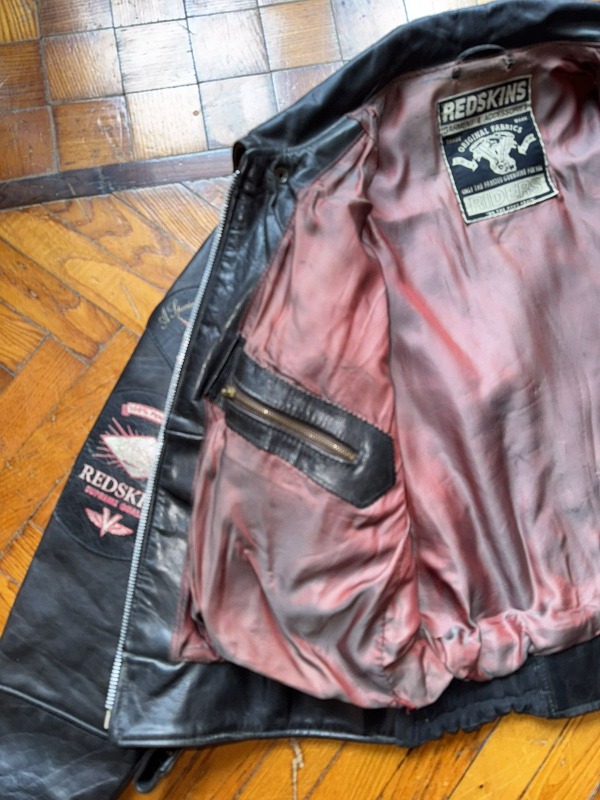 Other REDSKINS Steerhide Leather Jacket – Riders Patch Edition Size US L / EU 52-54 / 3 - 13 Thumbnail