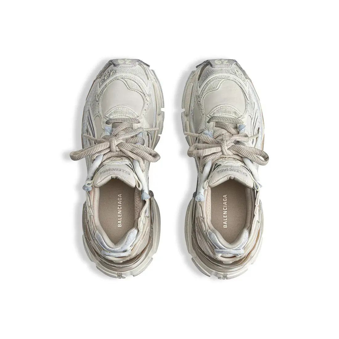 Balenciaga o1tr1nto0525 Runner Sneakers in Multicolor Size US 6 / EU 39 - 4 Thumbnail