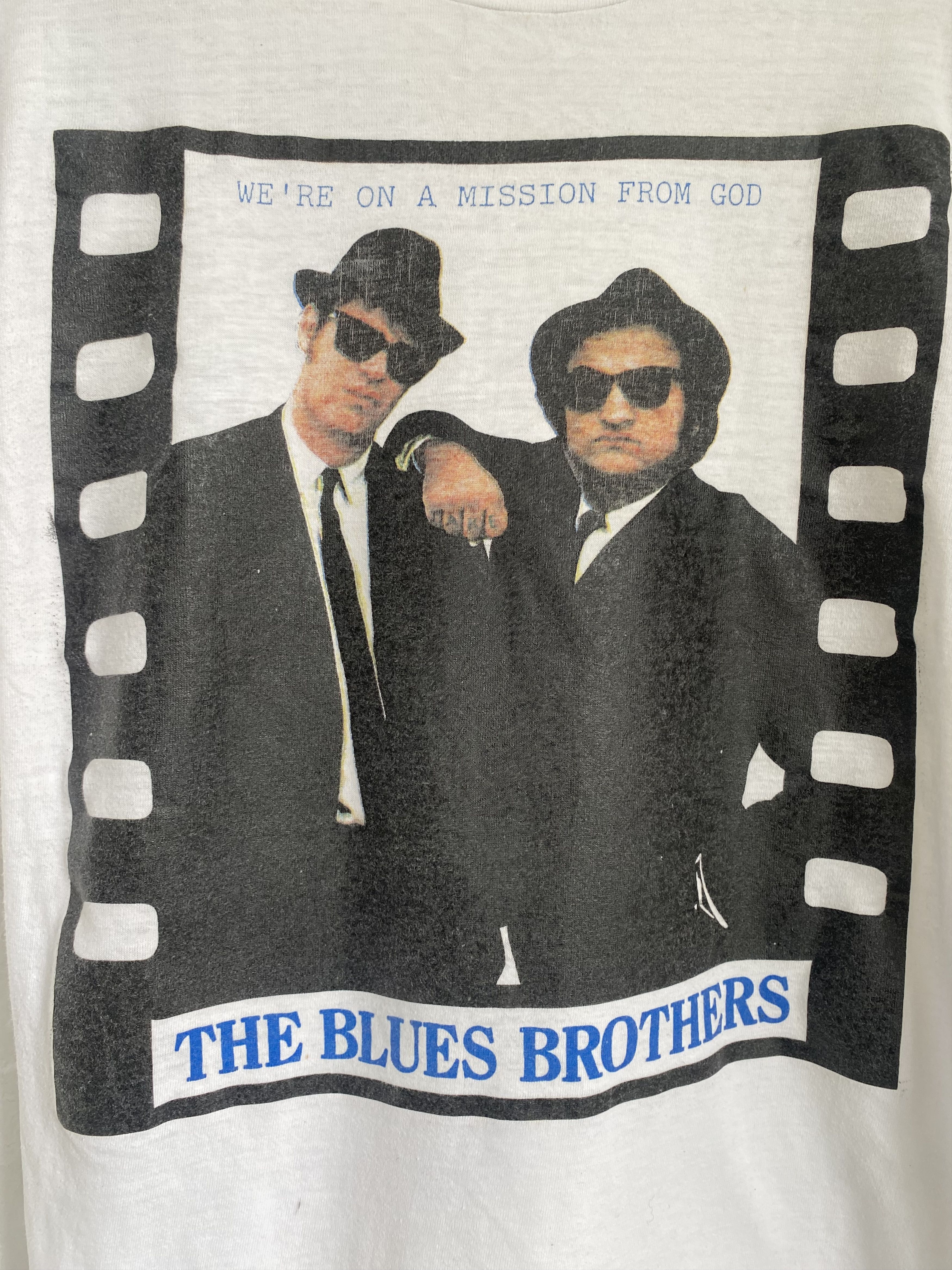 Band Tees Vintage 80s The Blues Brothers movie t-shirt Size US L / EU 52-54 / 3 - 2 Thumbnail