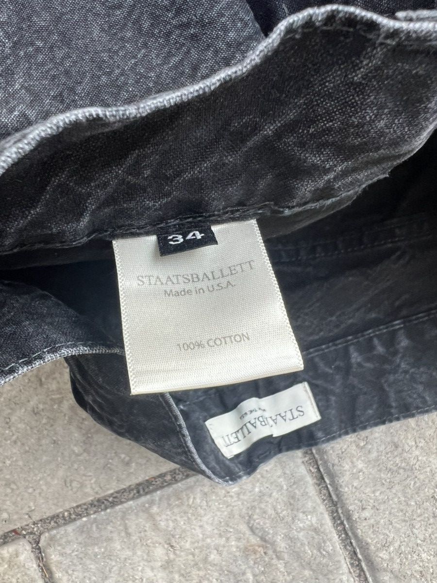 Ground Cover Staatsballet Black Canvas Pants Size US 34 / EU 50 - 9 Thumbnail