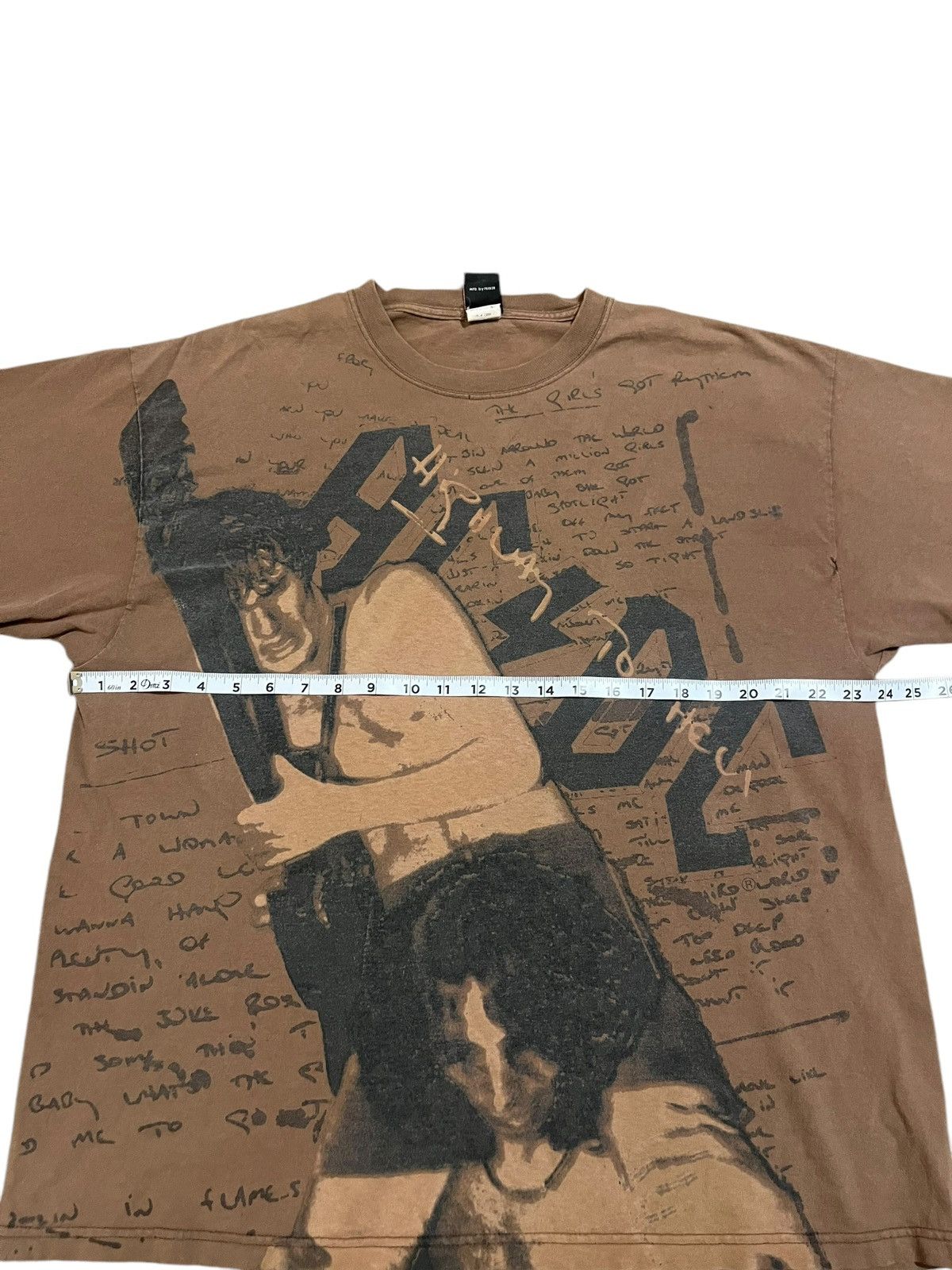 Band Tees Rare Vintage AC/DC Brown Graphic Tee Size US XL / EU 56 / 4 - 8 Thumbnail