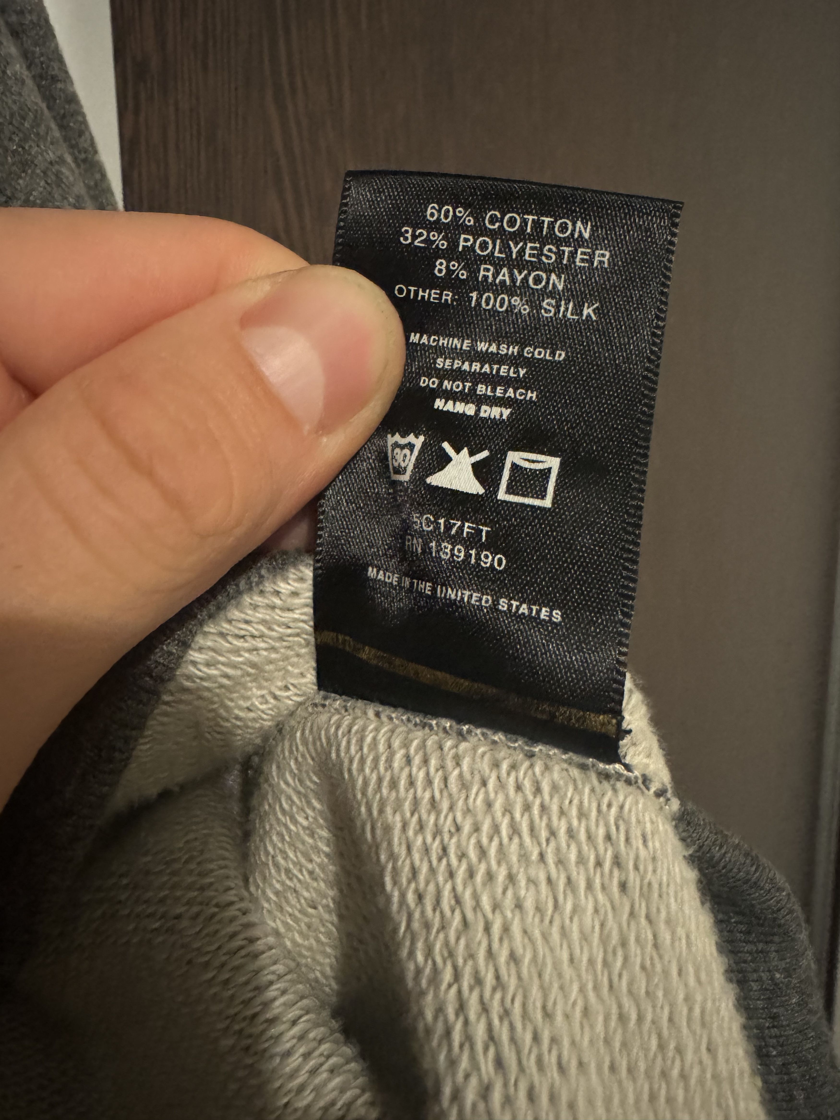 Fear of God Fear of god heavy terry crewneck 5th collection Size US M / EU 48-50 / 2 - 5 Thumbnail