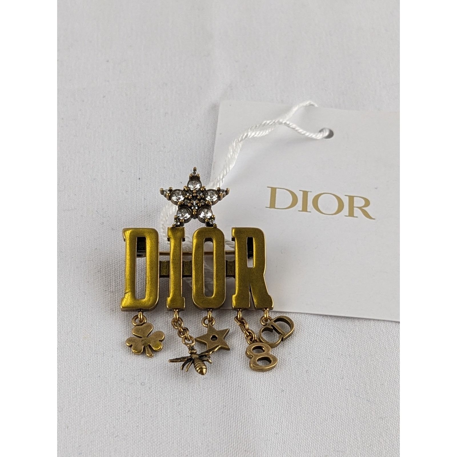 Dior o1rshd1 Size: OS / WCJ Brooch in Antique Size ONE SIZE - 1 Thumbnail