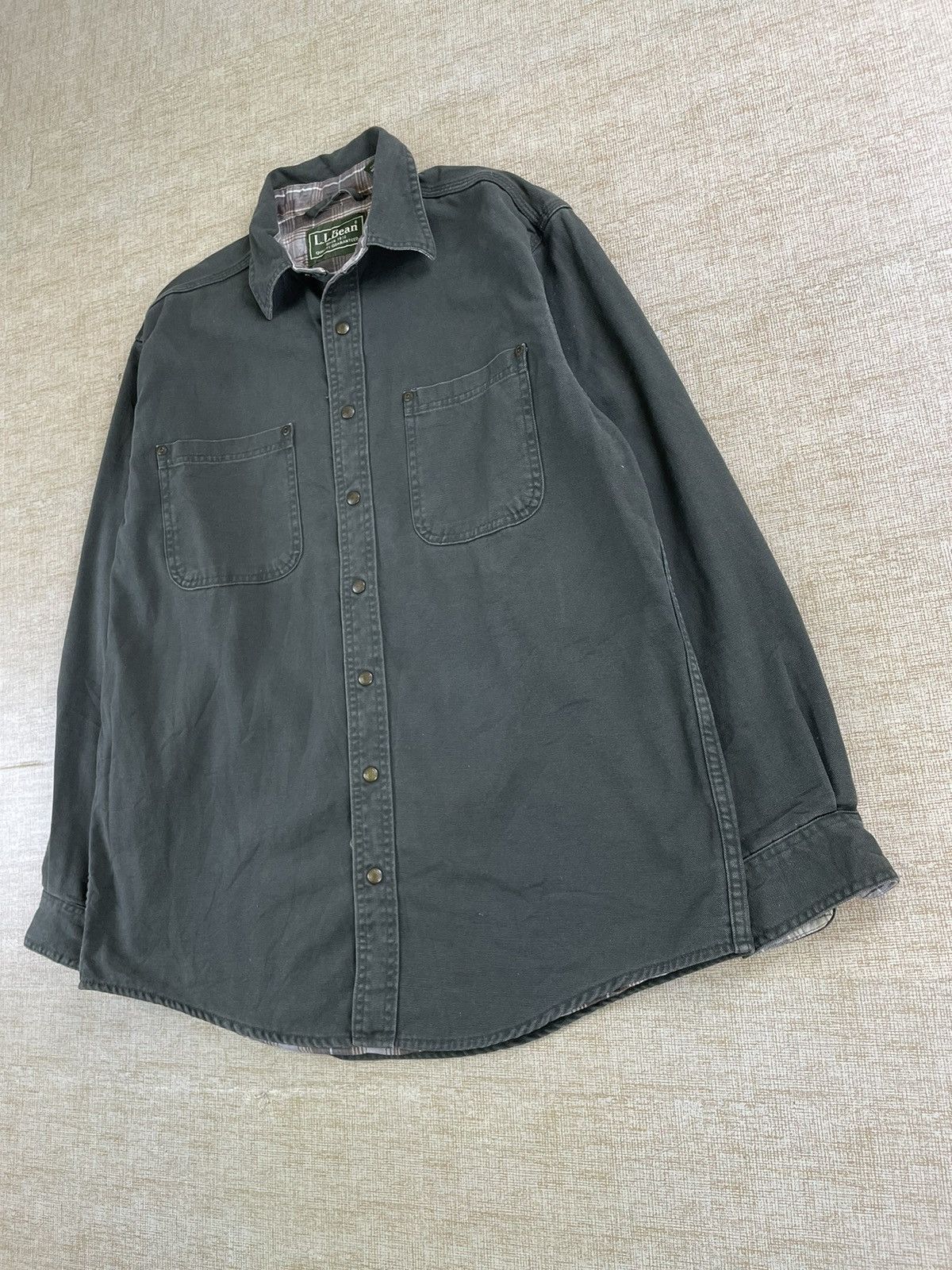 If Six Was Nine × L.L. Bean × Vintage Vintage L.L. Bean Double Pocket Buttoned Jacket Size US L / EU 52-54 / 3 - 3 Thumbnail