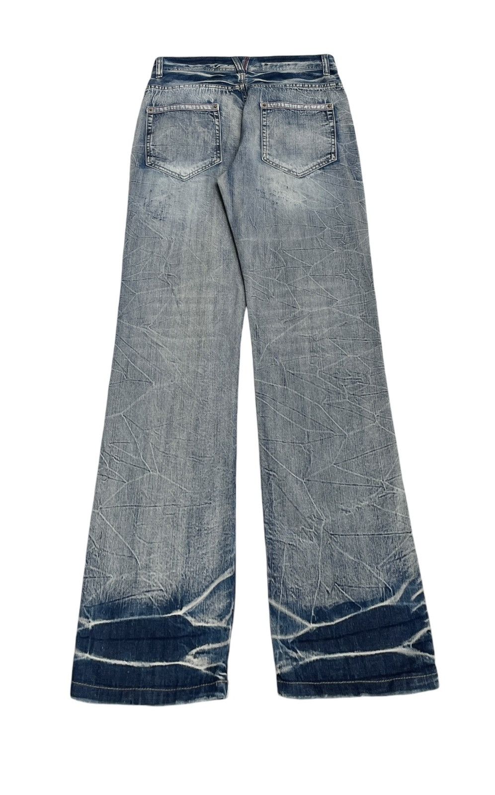 Japanese Brand × Vintage Rare Design Vintage Brand Roshell Jeans 1990s Size US 35 - 2 Thumbnail