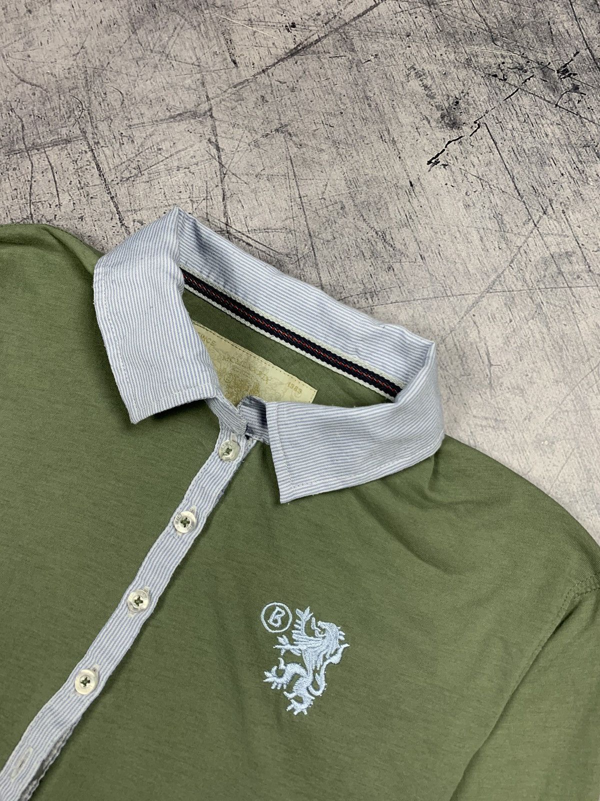 Bogner Bogner Fire+Ice Polo Long Sleeve Shirt Size M Green Outdoor Size M / US 6-8 / IT 42-44 - 4 Thumbnail