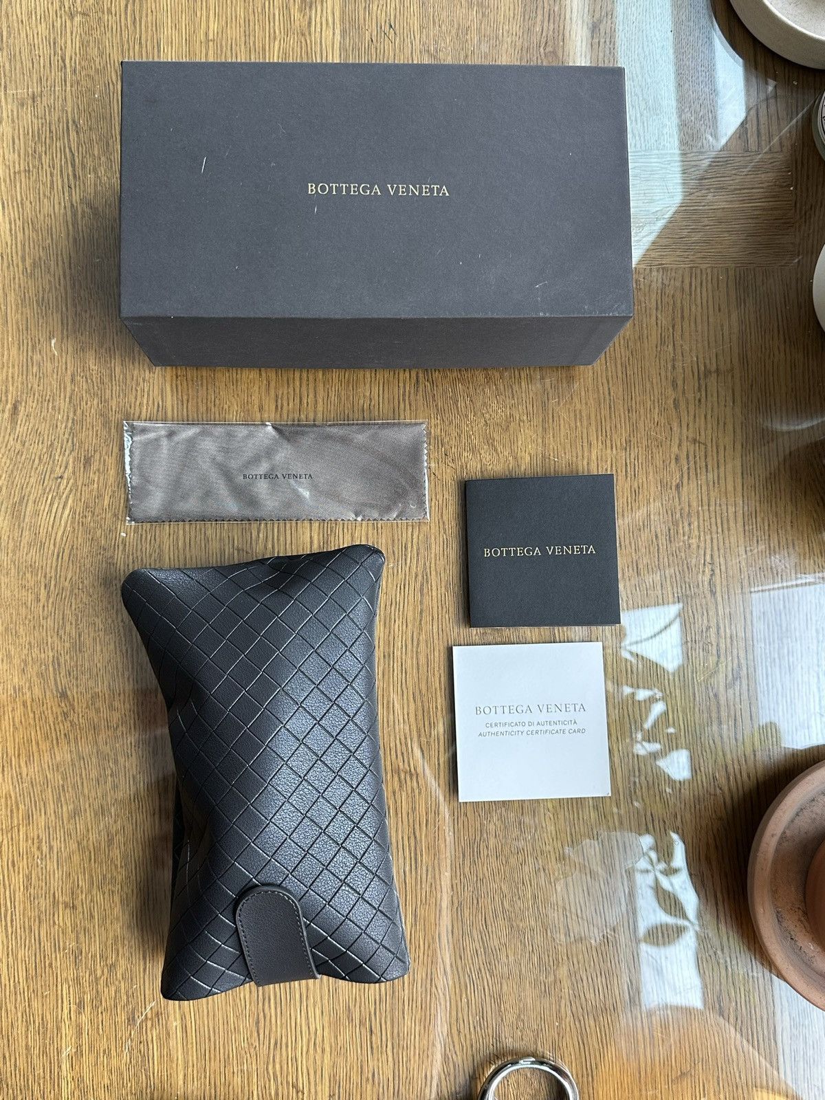 Bottega Veneta Bottega Veneta Off White Goggle Sunglasses Size ONE SIZE - 2 Thumbnail