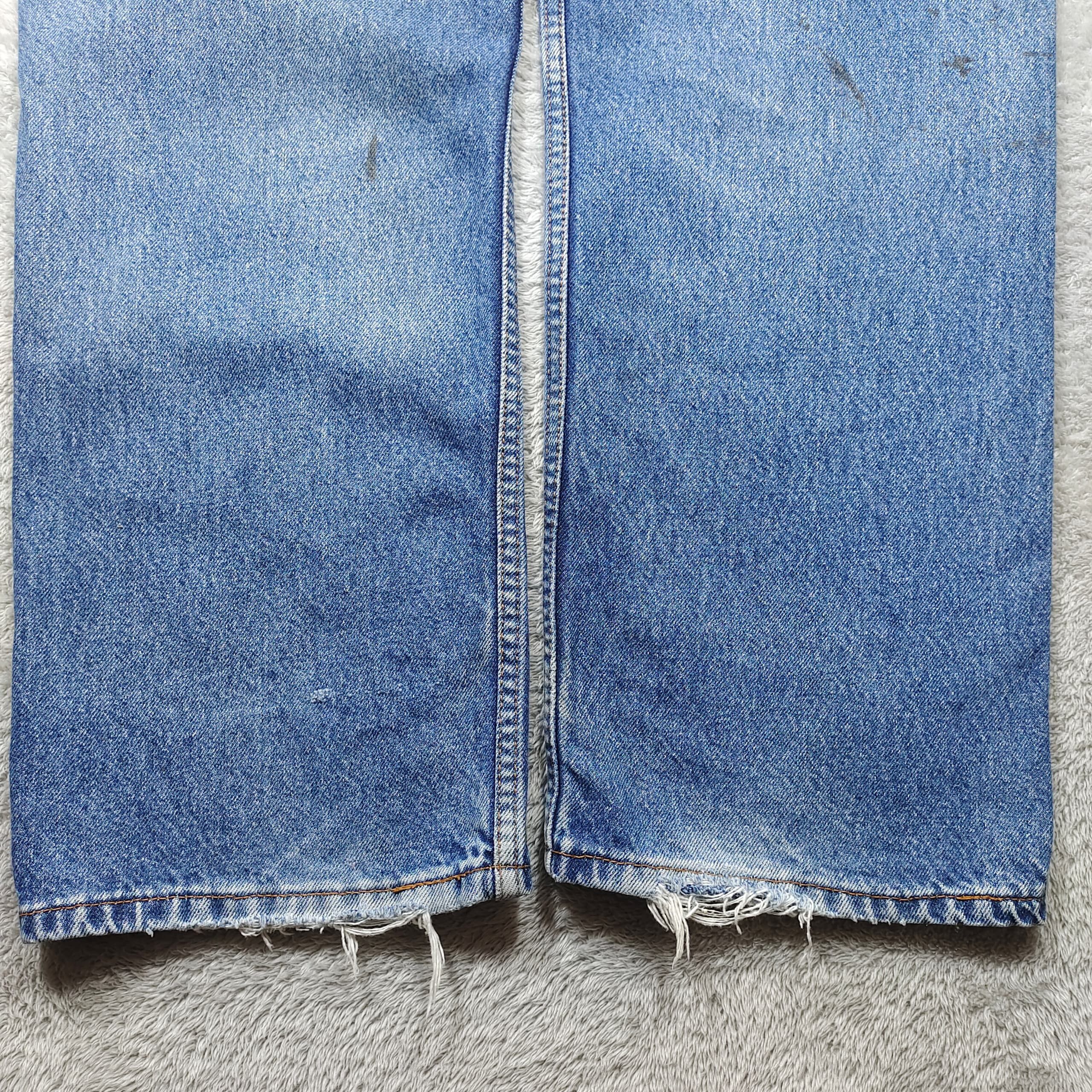 Levi's Vintage Clothing × Vintage DISTRESSED VINTAGE LEVIS 505 REGULAR FIT JEANS Size US 41 - 7 Thumbnail
