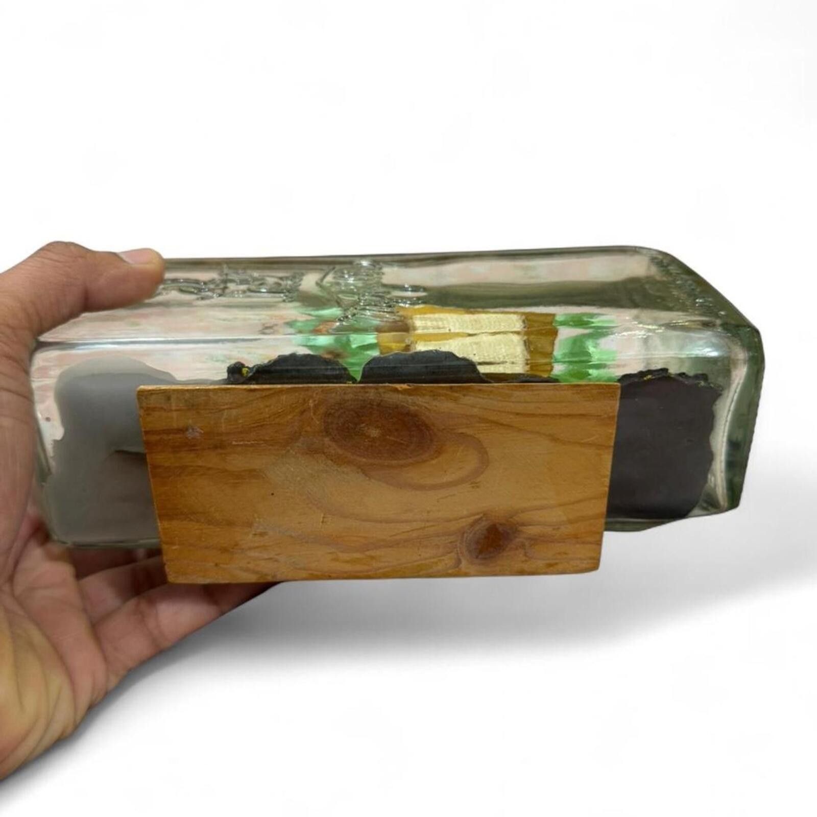 Other Vintage Philippines SHIP & FISHING HUT IN A BOTTLE of W & A Size ONE SIZE - 7 Thumbnail