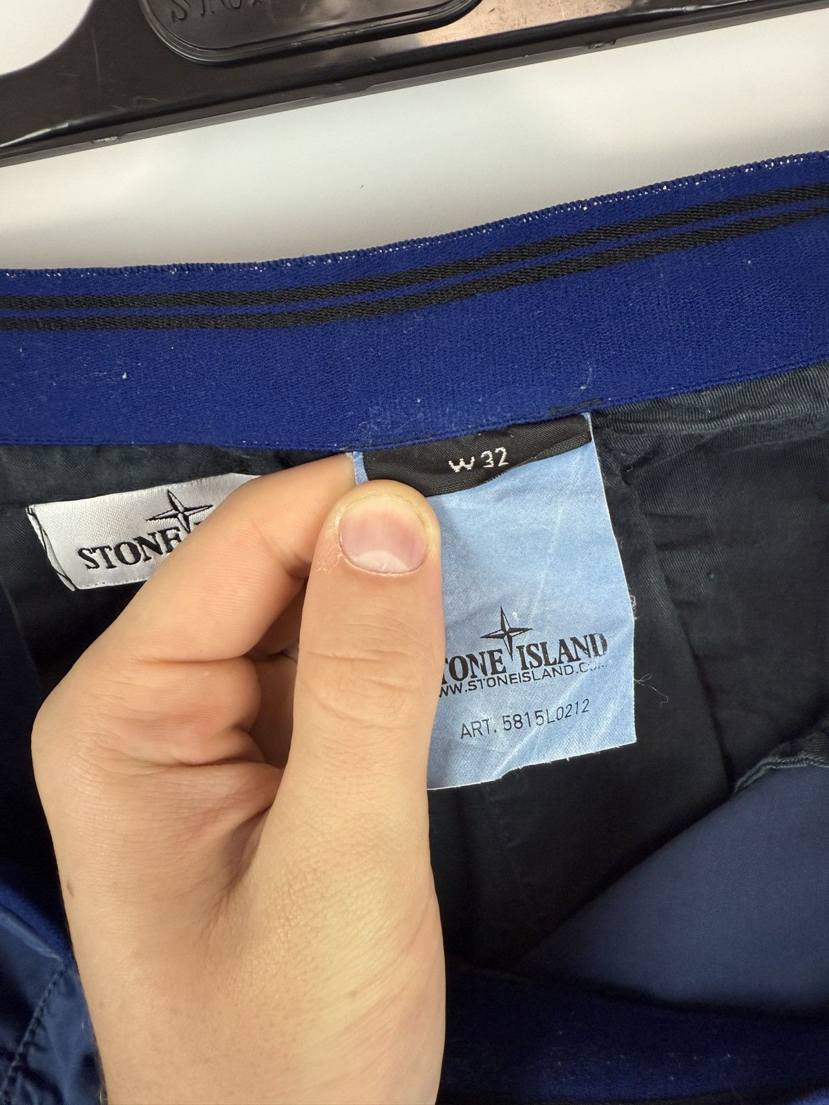 Stone Island Blue Stone Island shorts Size US 32 / EU 48 - 7 Thumbnail