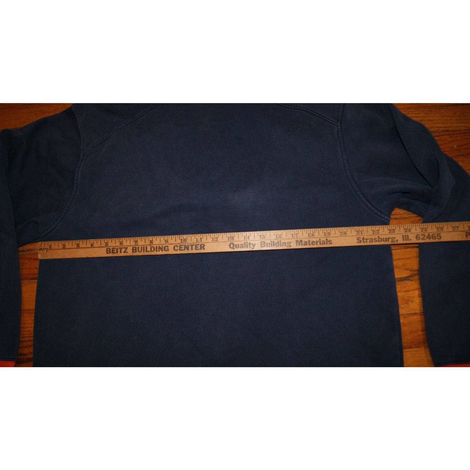 Nike VTG NIKE Team Illinois Fighting Illini Mens L 1/4 Zip Hoodie Size US L / EU 52-54 / 3 - 7 Thumbnail