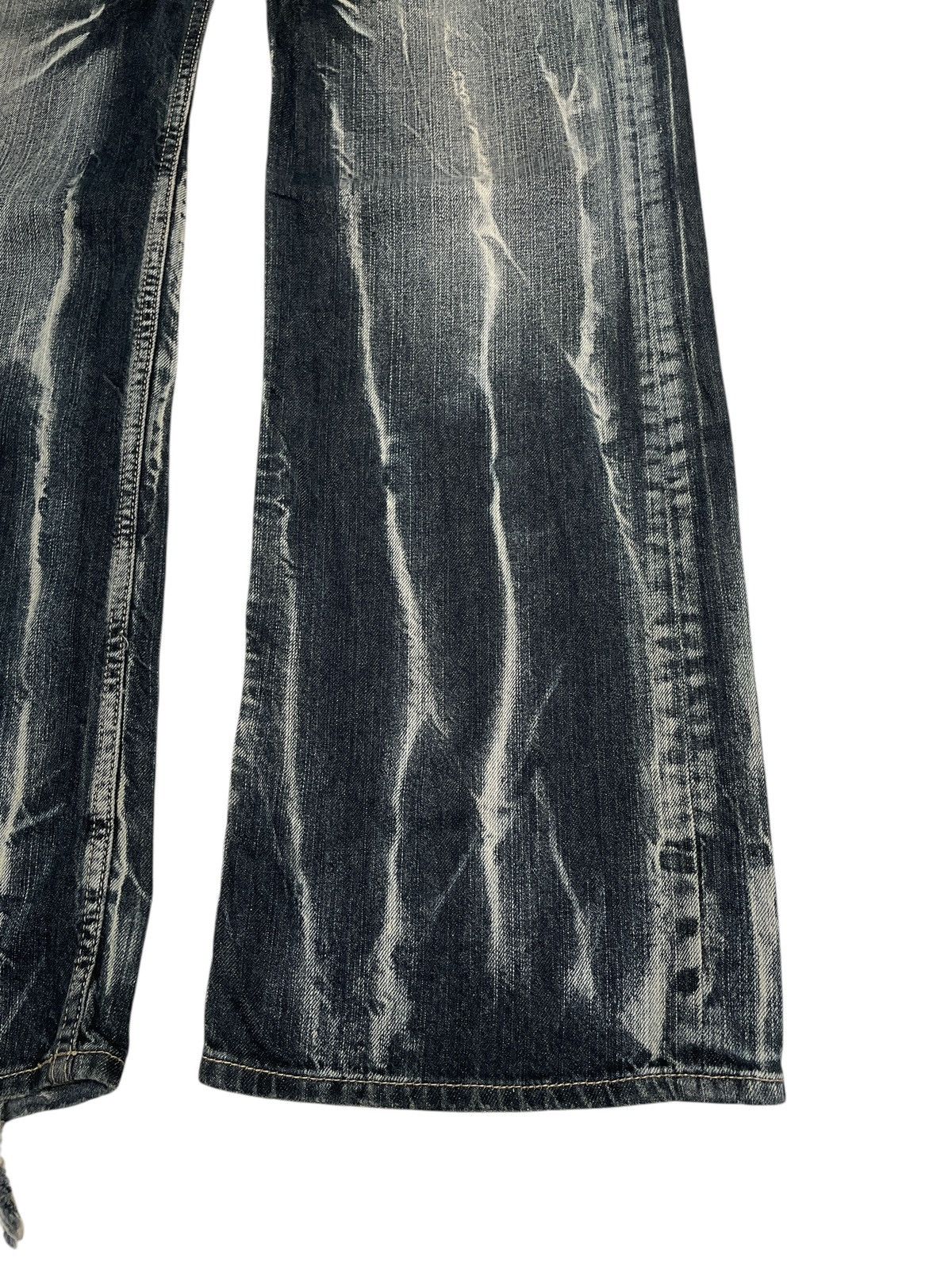 If Six Was Nine Rare Design Vintage Brand Root Three Baggy Jeans 2000s Size US 36 / EU 52 - 6 Thumbnail