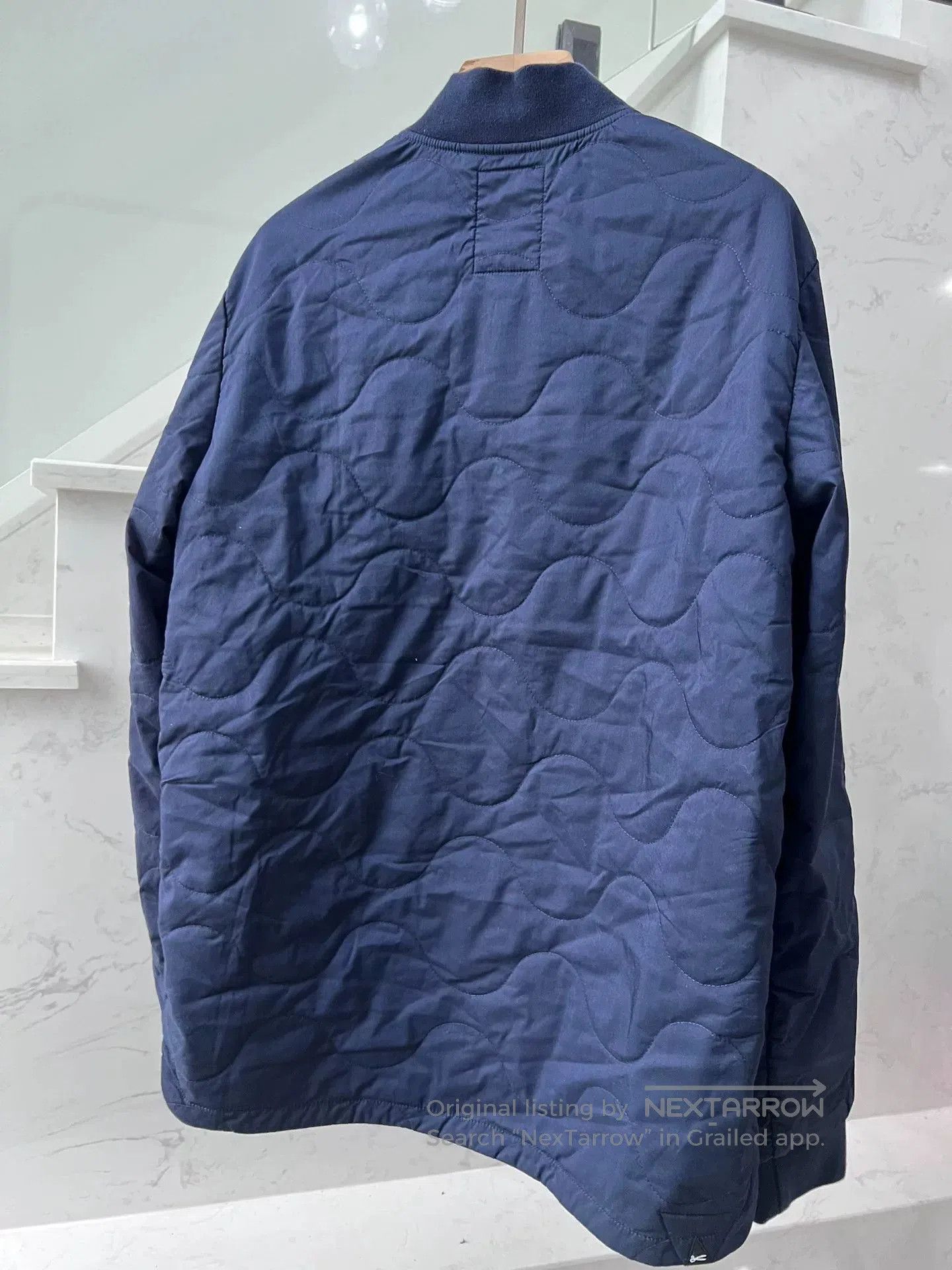 DENHAM DENHAM Diamond Quilted Baseball Jacket. Size US M / EU 48-50 / 2 - 4 Thumbnail