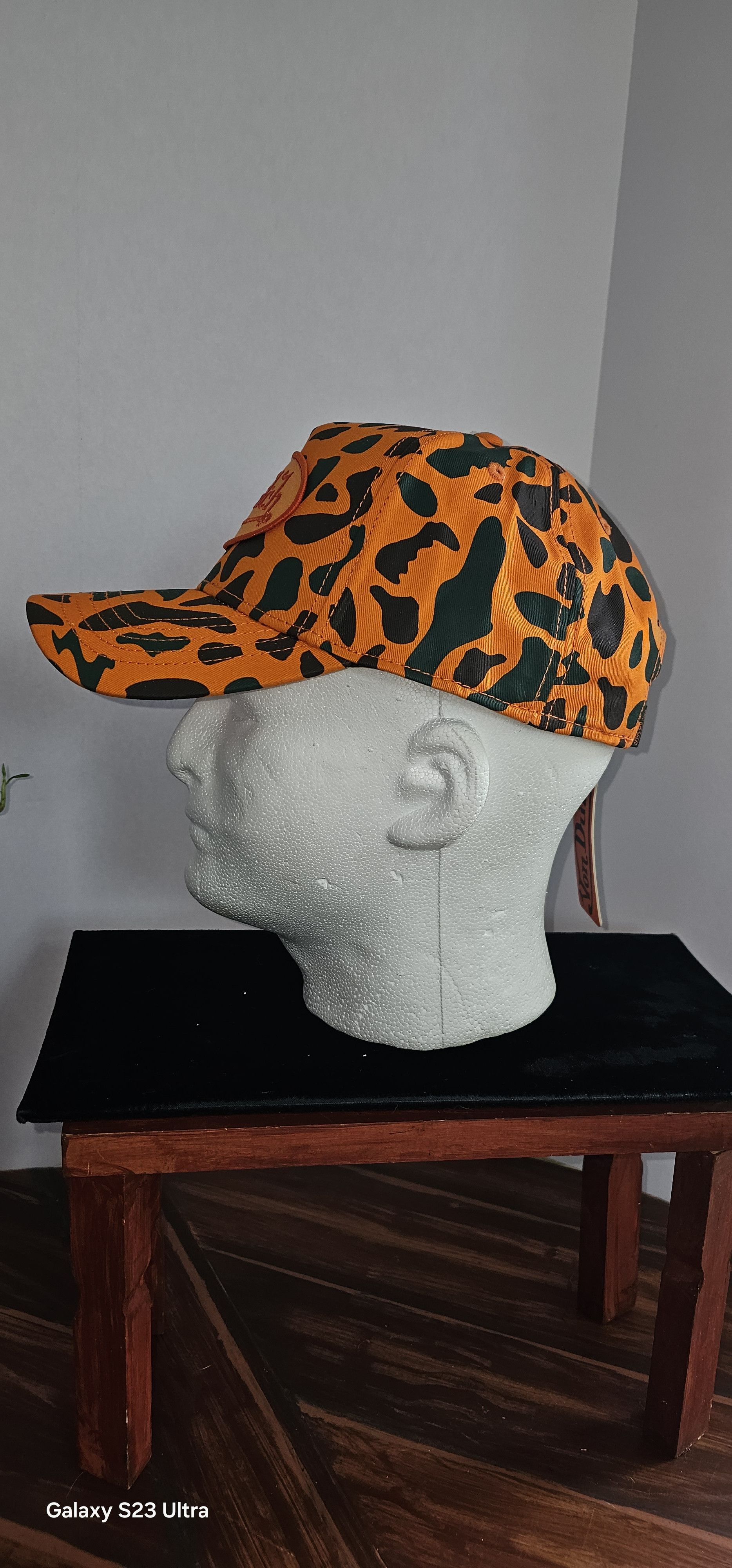 Von Dutch ORANGE CAMOUFLAGE VON DUTCH TRUCKER STYLE Size ONE SIZE - 2 Thumbnail