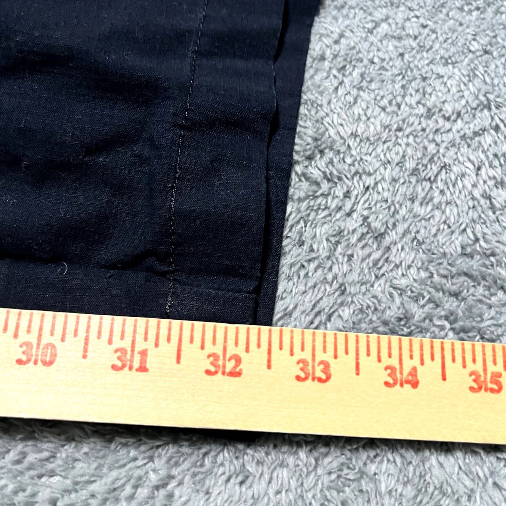 Vintage First Tactical Pants Mens 52 (52x32.5) Navy Blue Cargo Straight Fit Ripstop Size US 36 / EU 52 - 7 Thumbnail