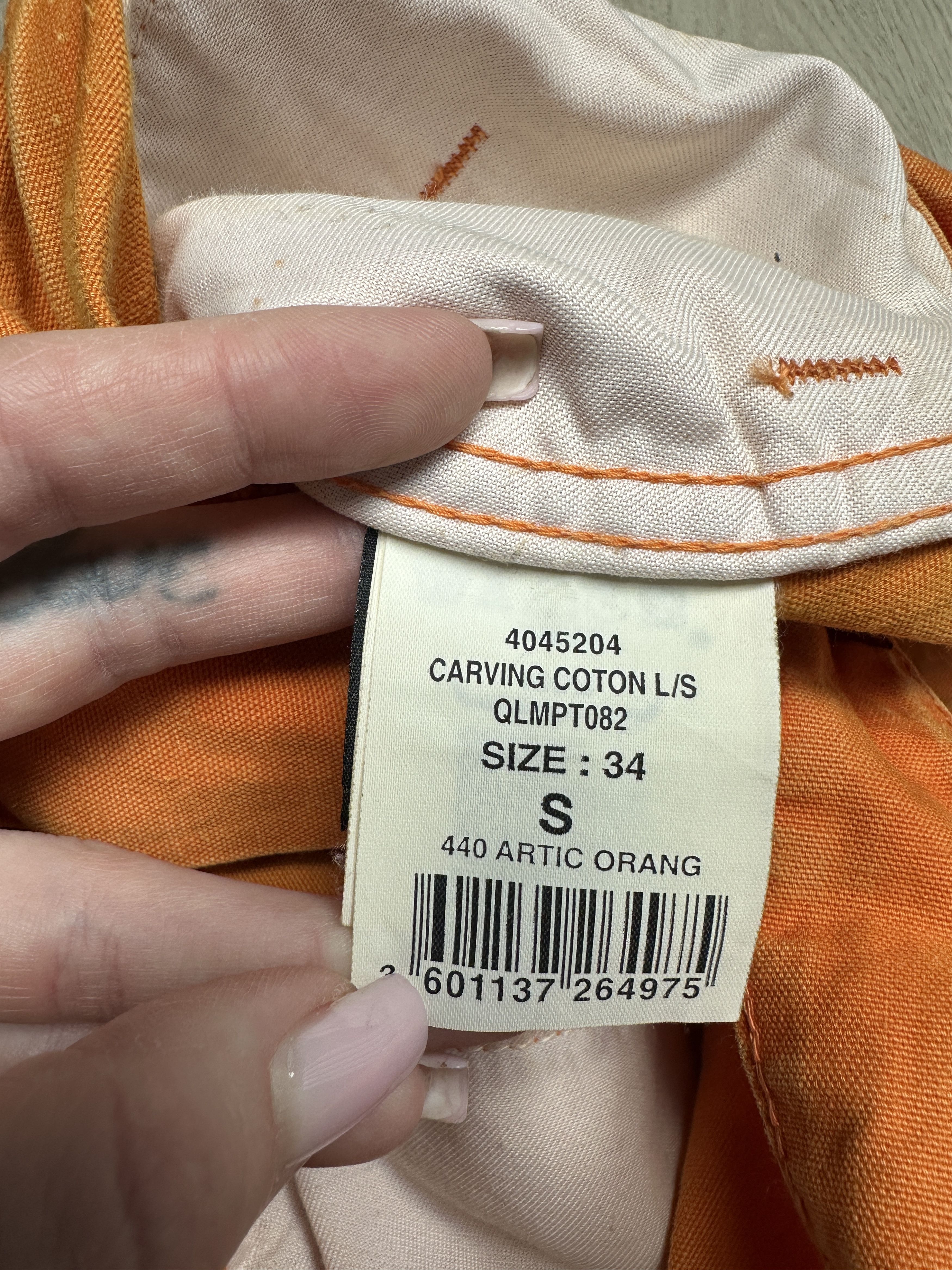 Quiksilver Quiksilver 90s Vintage Mens Carving Cotton Pants Size US 34 / EU 50 - 6 Thumbnail
