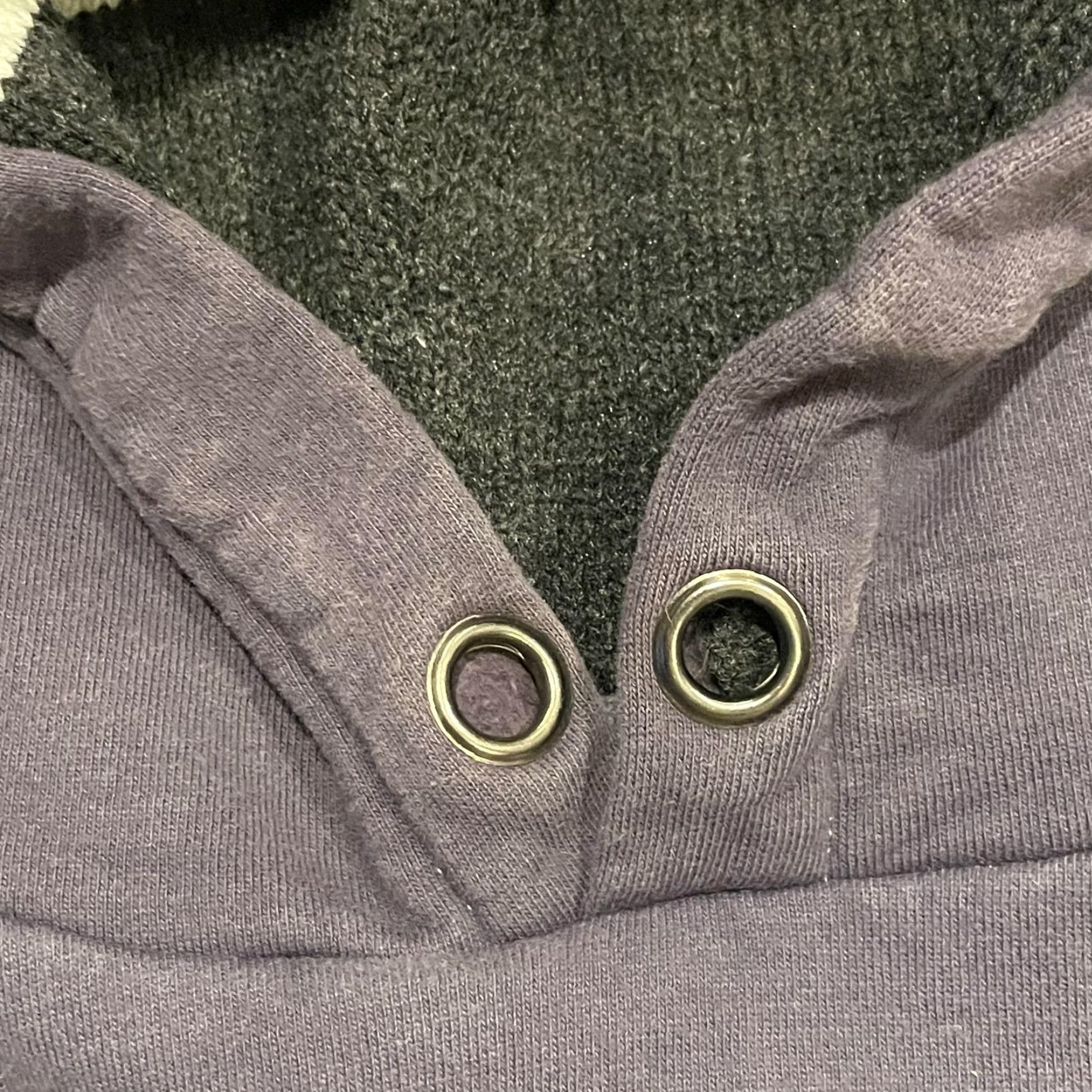 Vintage Gongshow Gear Hoodie Mens XL Purple Pullover Kangaroo Pocket Graphic Print Logo Embroidered Hooded Size US XL / EU 56 / 4 - 7 Thumbnail