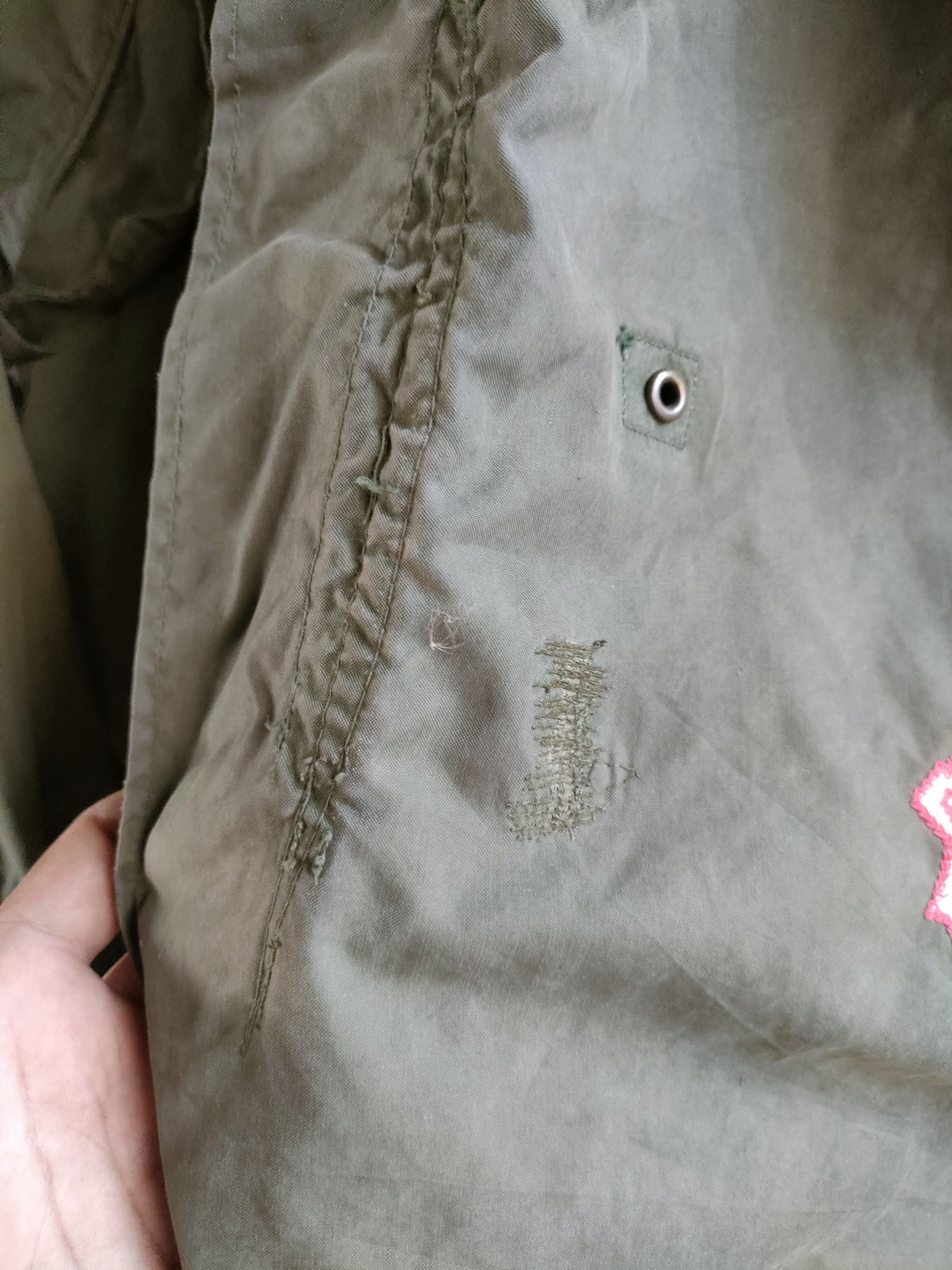 Nigel Cabourn × Vintage Vintage Military Fishtail Embroidered Parka Size US L / EU 52-54 / 3 - 14 Thumbnail