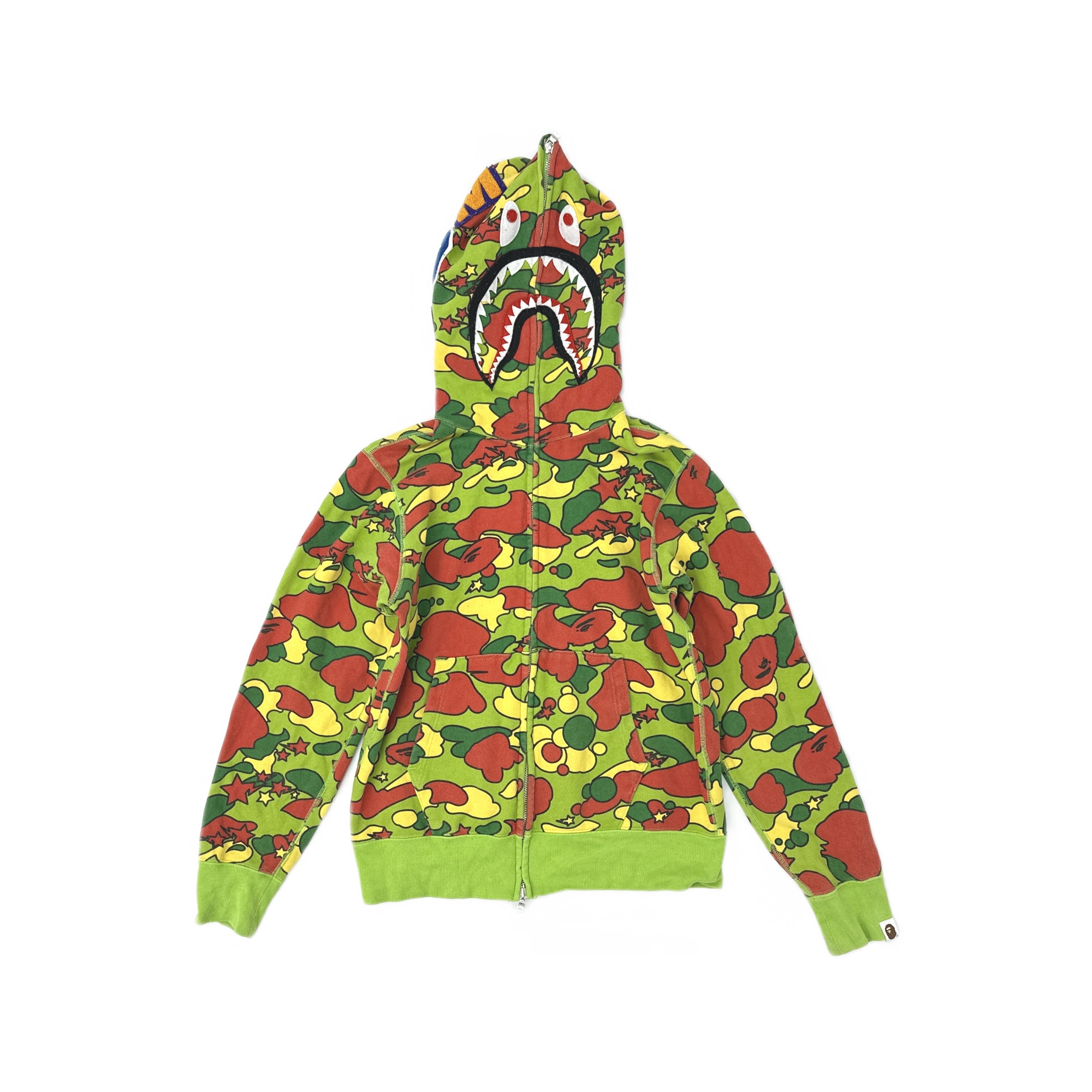 Bape BAPE Camo Shark Zip Hoodie Size S Size US S / EU 44-46 / 1 - 1 Thumbnail