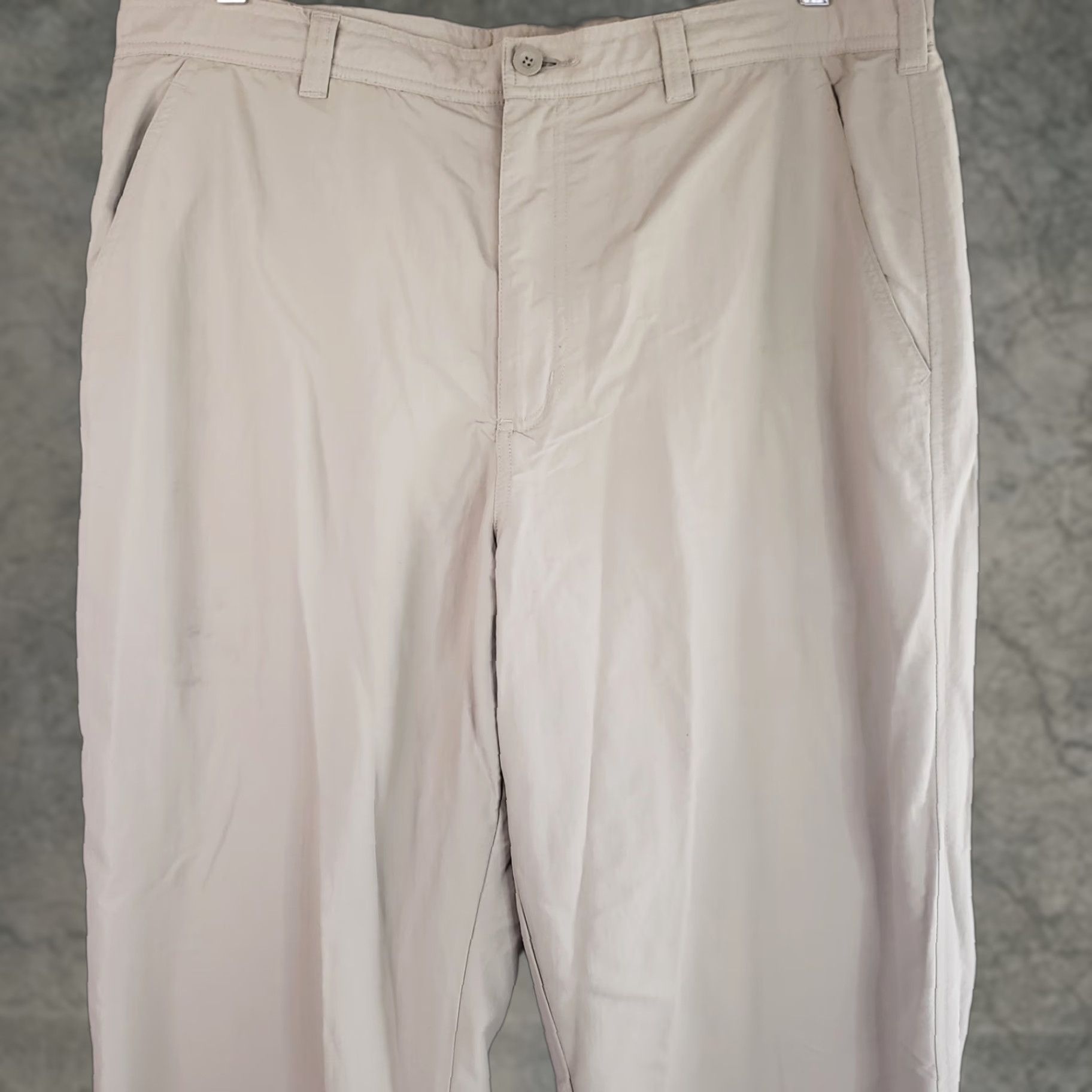 Royal Robbins VINTAGE Royal Robbins Lined Hiking Pants Men 38x31 Beige Nylon Lightweight Cargo Utility Pants Mens Beige 38x31 Casual Outdoor Size US 38 / EU 54 - 1 Thumbnail