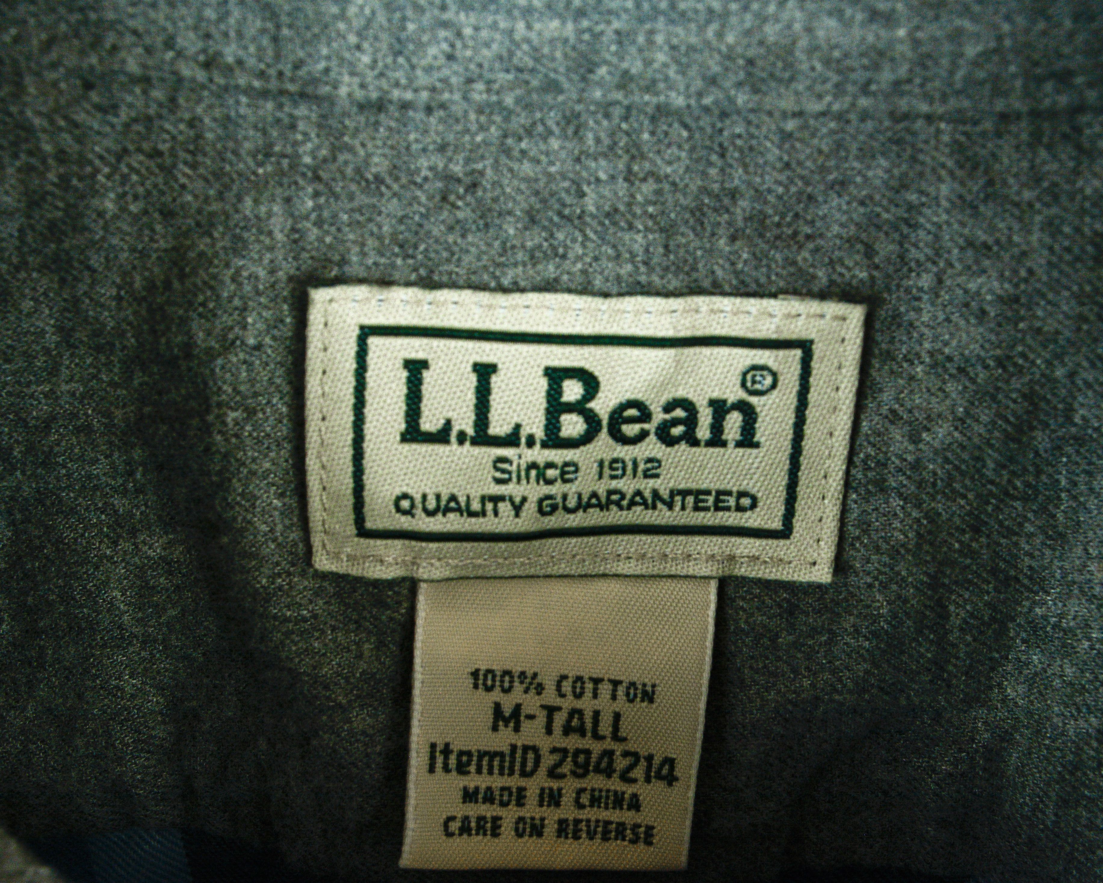 L.L. Bean × Vintage L L BEAN Flannel Over Shirt M Casual Check Long Sleeve Size US M / EU 48-50 / 2 - 9 Thumbnail