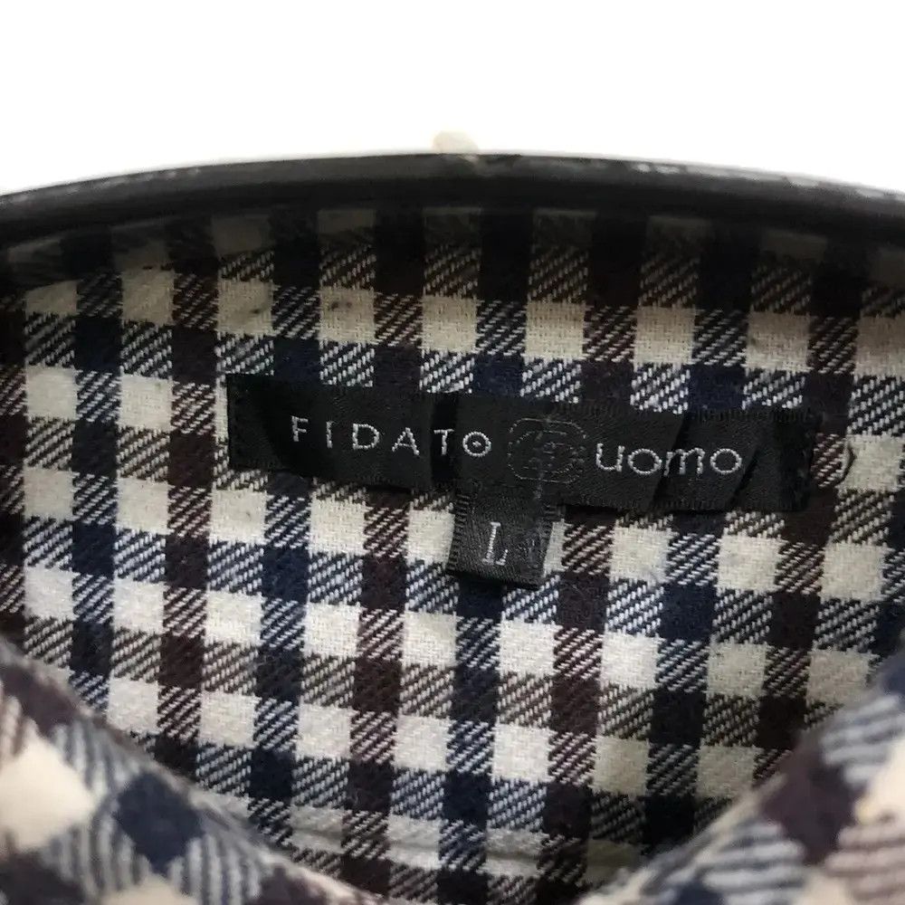 Vintage Vintage Fidato Uomo Plaid Tartan Flannel Shirt 👕 Size US M / EU 48-50 / 2 - 3 Thumbnail