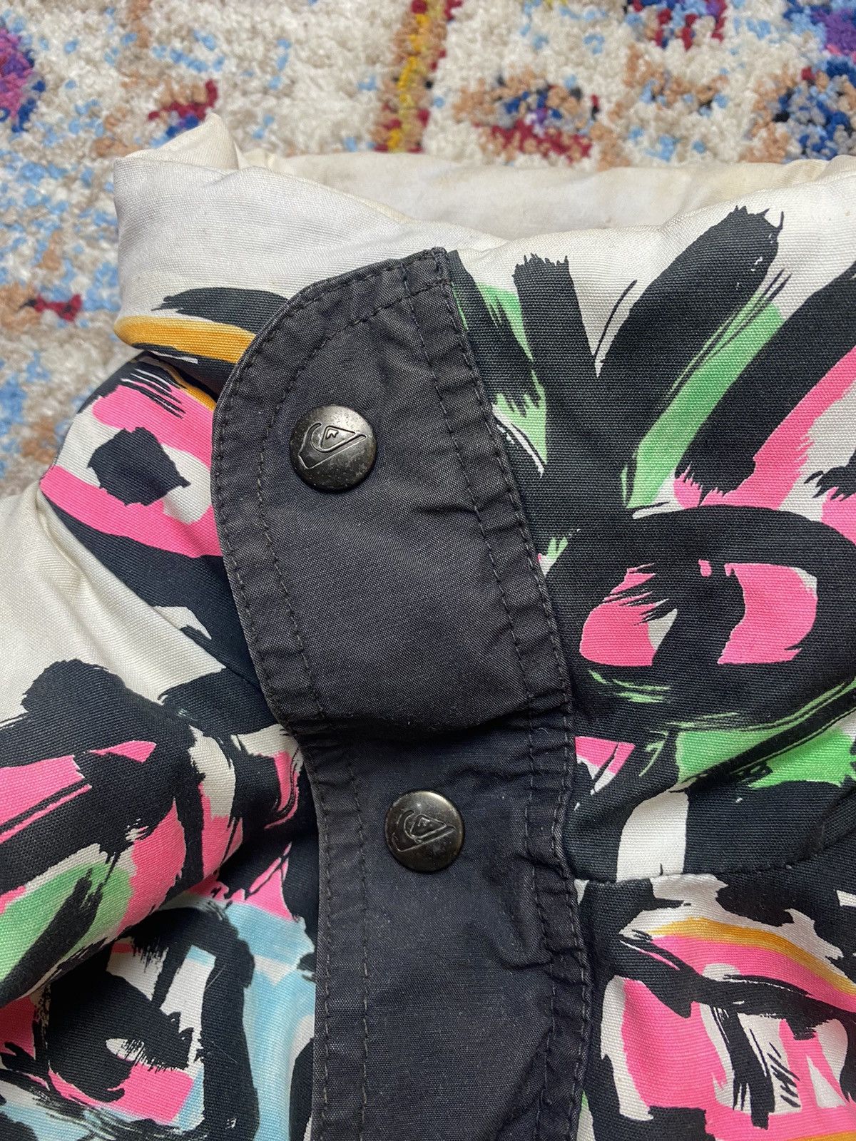 Quiksilver × Vintage VINTAGE QUIKSILVER CLASSIC FACE TRIBE SKI JUMPSUIT Size US 30 / EU 46 - 9 Thumbnail