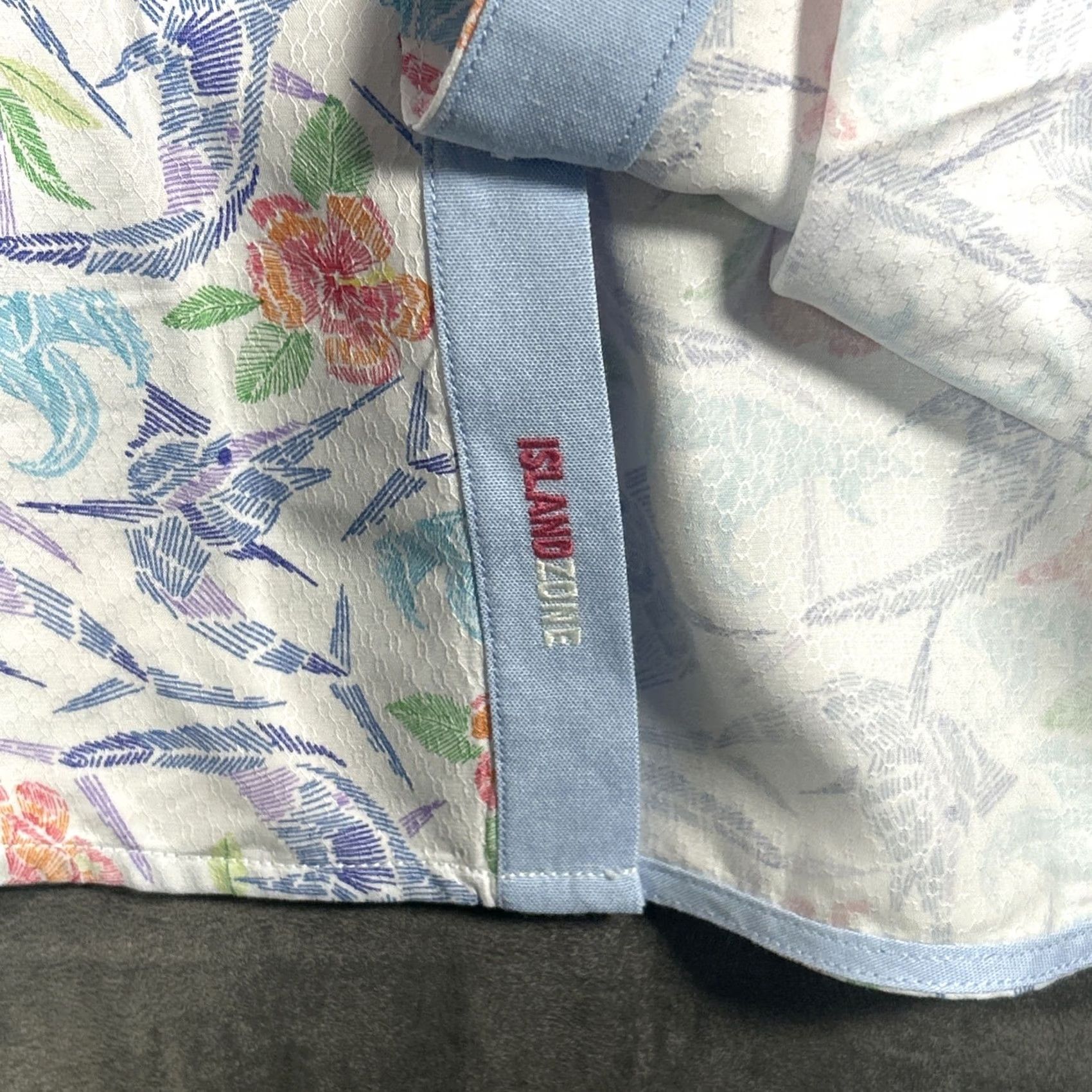 Tommy Bahama Tommy Bahama IslandZone The Coconut Point Tropical Floral Print Shirt XL Tencel Men Size US XL / EU 56 / 4 - 6 Thumbnail