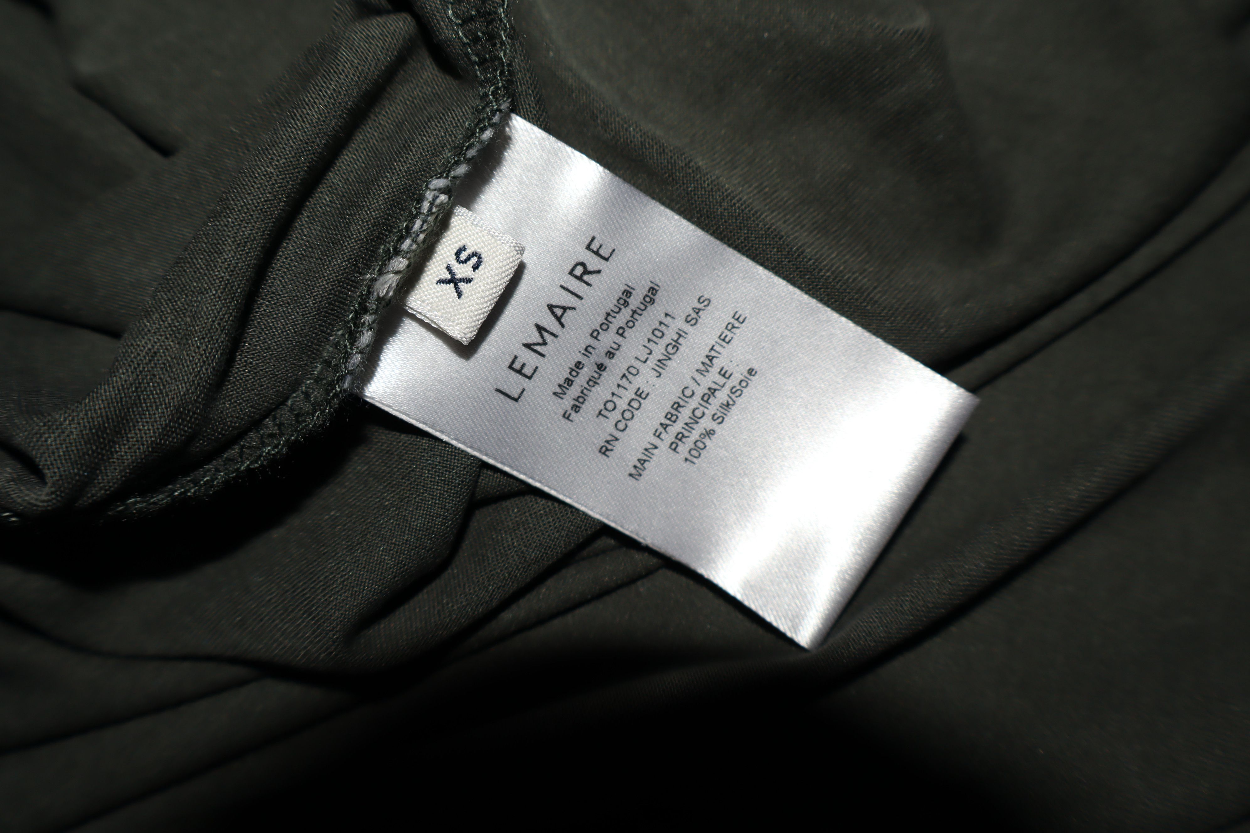 Lemaire SS 24 Soft Silk t-shirt Size US XS / EU 42 / 0 - 9 Thumbnail