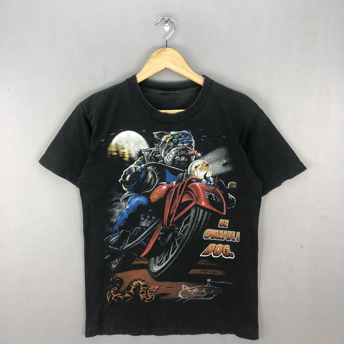 Band Tees Vintage 1998 Rock Eagle “Be Careful Dog” Size US S / EU 44-46 / 1 - 1 Thumbnail