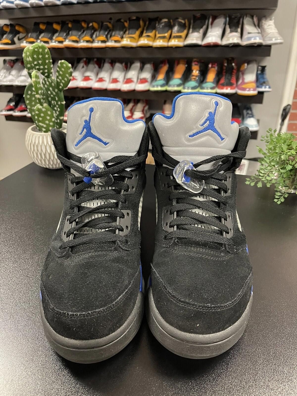 Nike Size 12 - Nike Air Jordan 5 Racer Blue CT4838-004 OG V Retro Size US 12 / EU 45 - 2 Thumbnail
