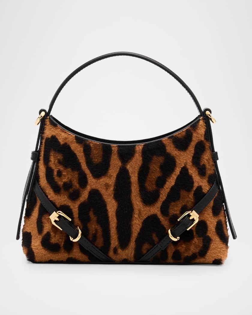 Givenchy os11x0726 Size: OS / Voyou Nano Leopard-Print Top-Handle Bag Size ONE SIZE - 1 Thumbnail