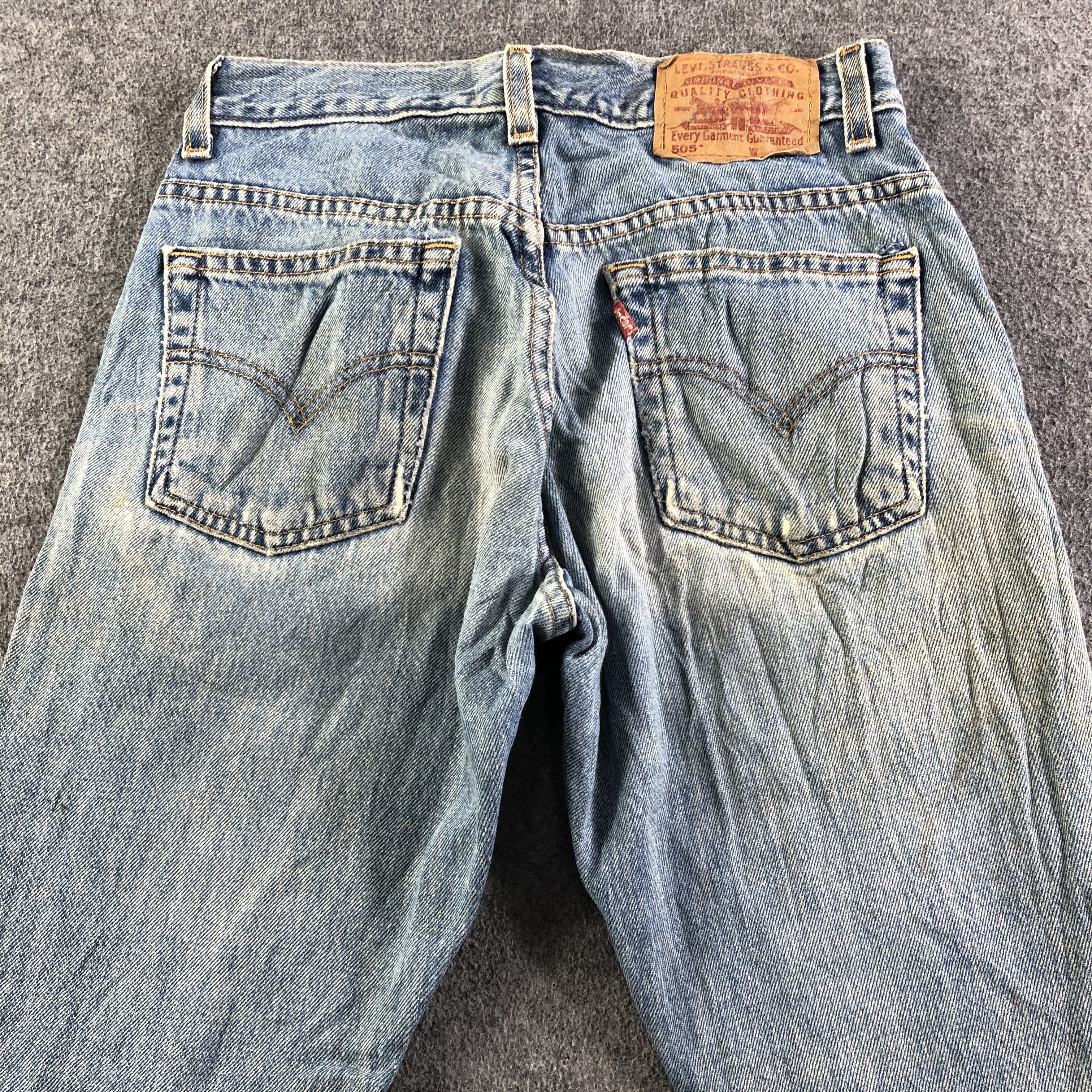 Levi's 90s Vintage Levis 505 Jeans-J3221 Size US 28 / EU 44 - 4 Thumbnail