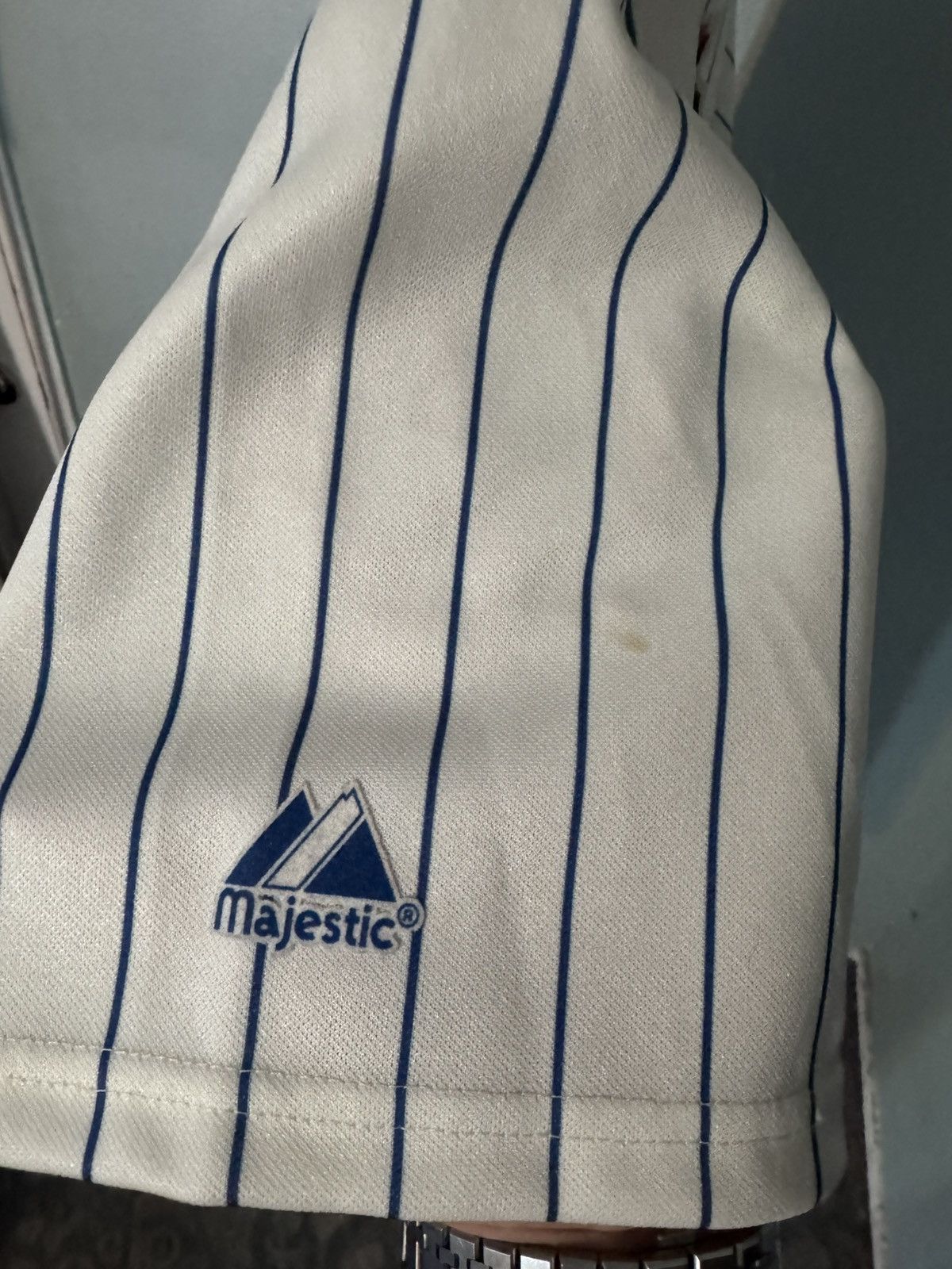 Majestic Vintage Mets Jersey Majestic Authentic Baseball Jersey Sz M Size US M / EU 48-50 / 2 - 4 Thumbnail