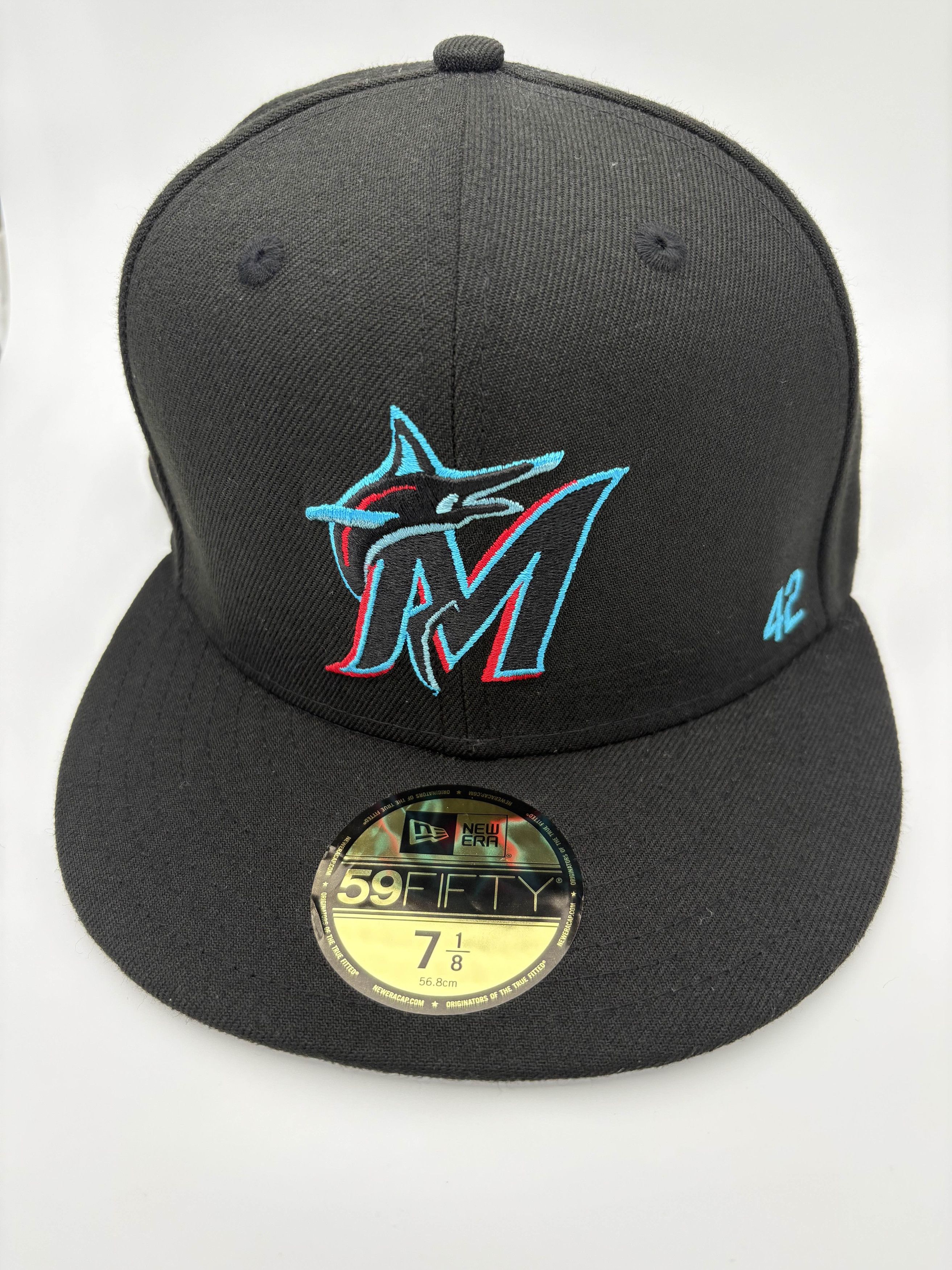 New Era Miami Marlins Jackie Robinson Breaking Barriers New Era Cap Size ONE SIZE - 1 Thumbnail