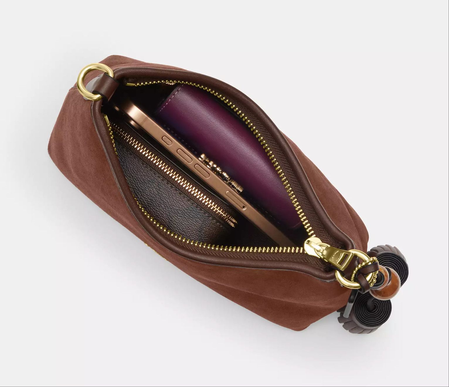 Coach NWT Coach Laurel Small Shoulder Bag With Tassels CCF14 Size ONE SIZE - 14 Thumbnail