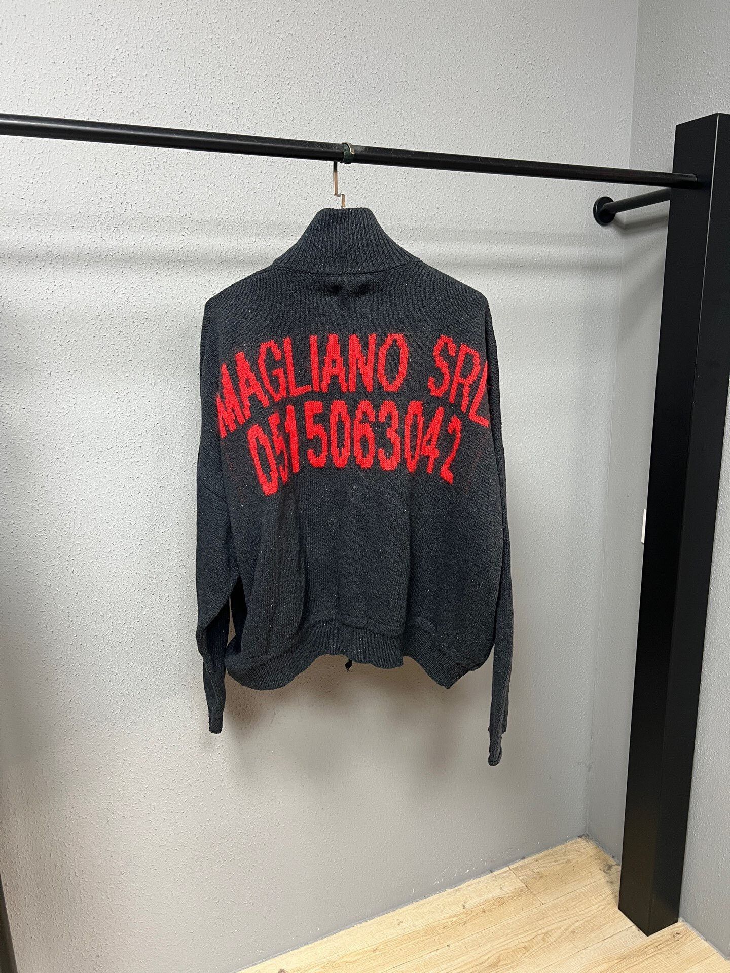 Magliano black high-neck sweater jacket Size US S / EU 44-46 / 1 - 1 Thumbnail