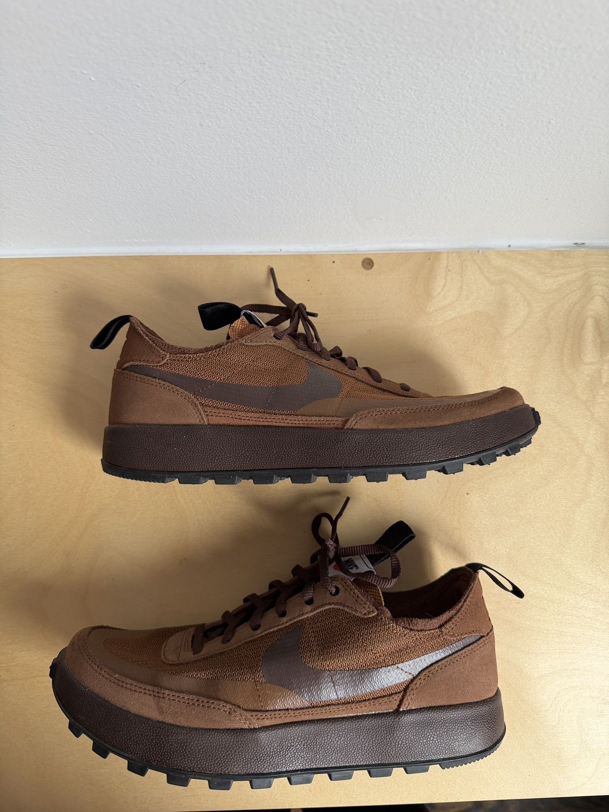 Nike × Tom Sachs NikeCraft General Purpose Shoe Field Brown Size US 9.5 / EU 42-43 - 2 Thumbnail