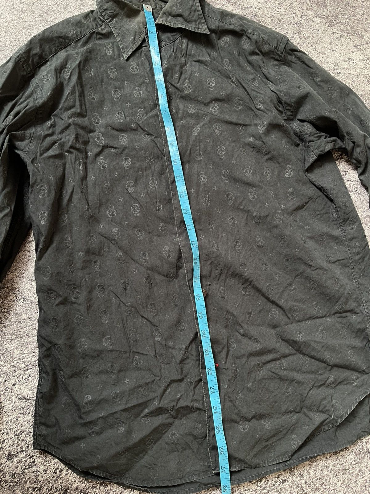 Japanese Brand Y2K Skull Ifsixwasnine shirt Size US L / EU 52-54 / 3 - 10 Thumbnail