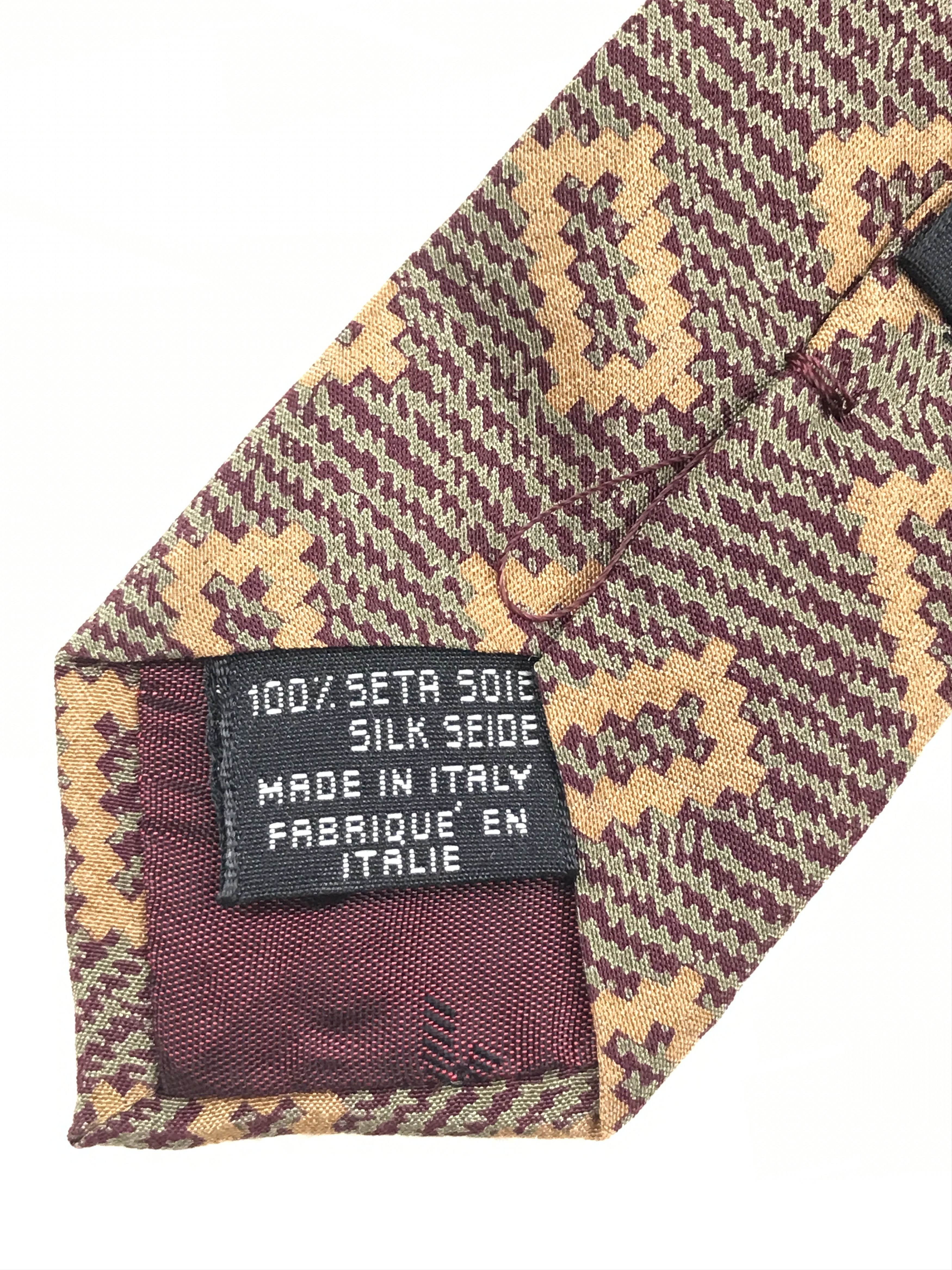 Emporio Armani × Vintage Vintage Emporio Armani Silk Necktie Size ONE SIZE - 8 Thumbnail