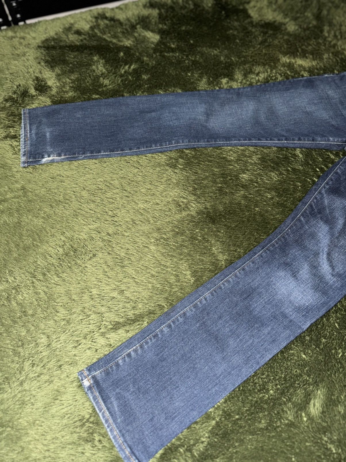 Gap [29x30] GAP 00s Tapered Vintage Wash Denim Pants Mid Indigo Size US 29 - 6 Thumbnail
