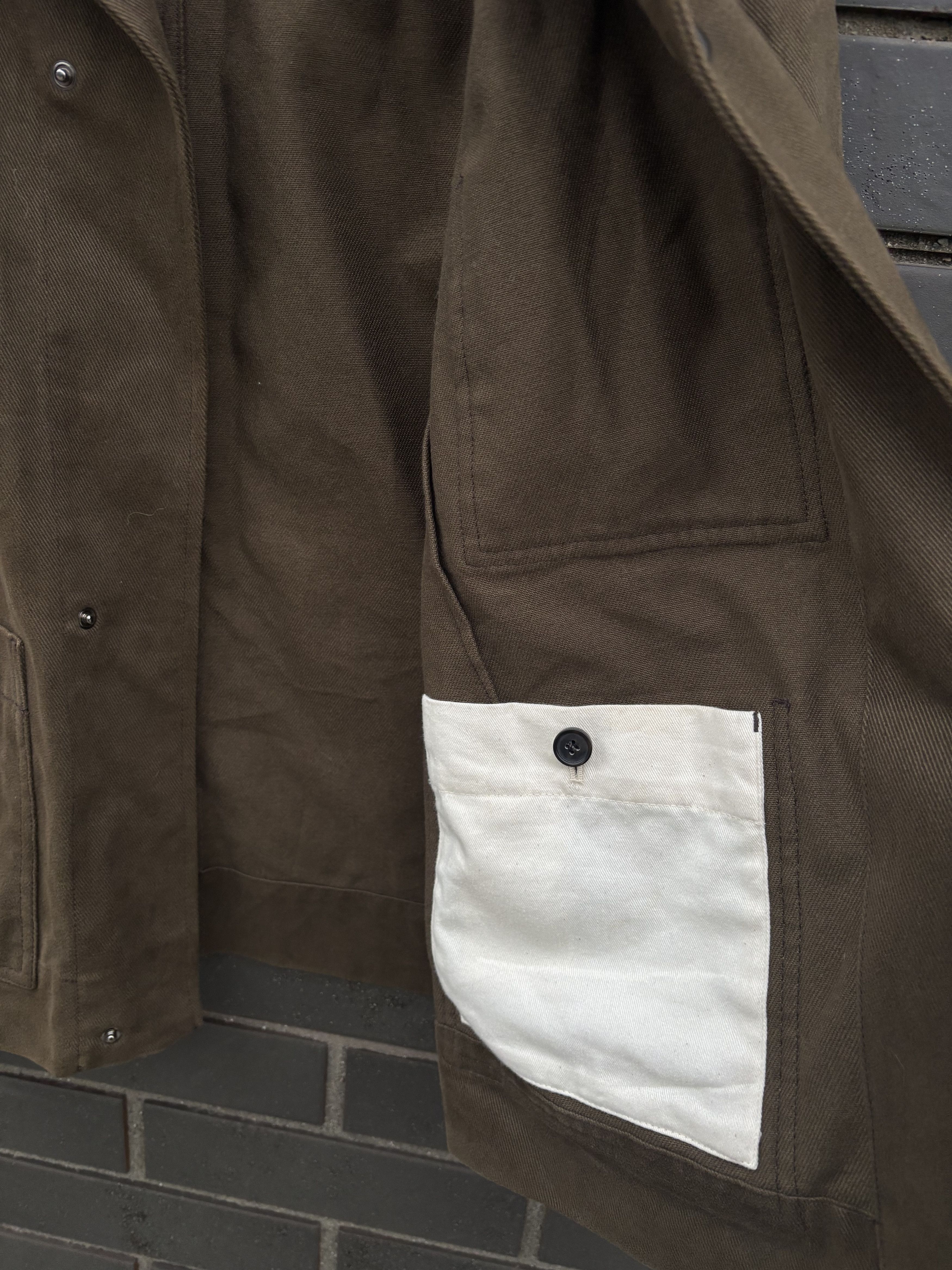 Acne Studios Acne Studios Chore Twill Jacket in brown Size US M / EU 48-50 / 2 - 7 Thumbnail
