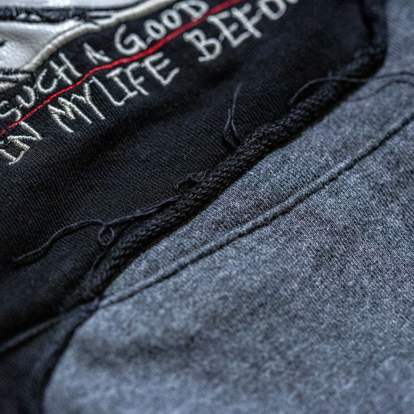 Other “Storms never last” Skeleton hoodie (black/gray) Size US XL / EU 56 / 4 - 9 Thumbnail