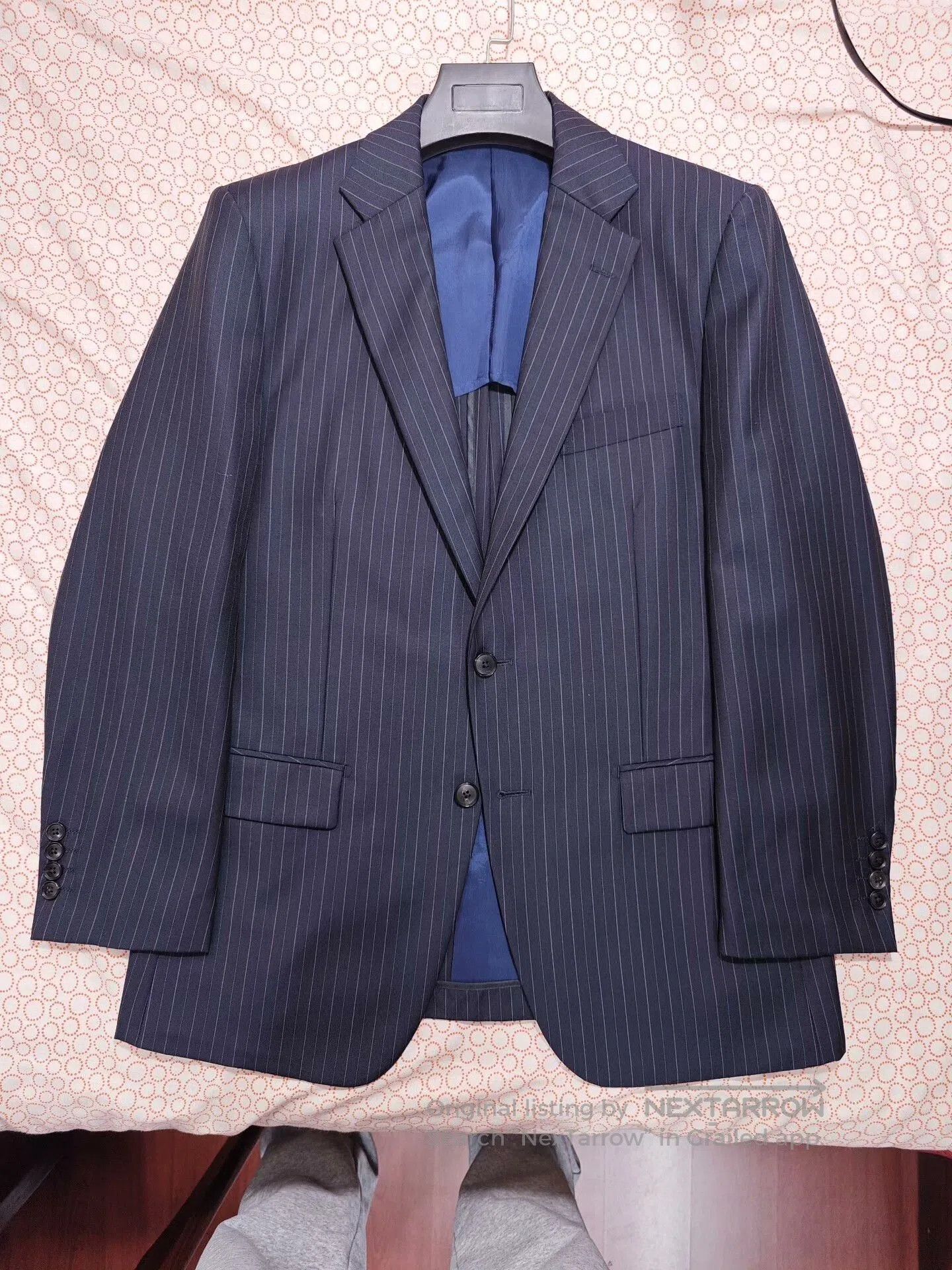 Ermenegildo Zegna Italian Zegna Wool Half-Lined Suit. Size US M / EU 48-50 / 2 - 5 Thumbnail