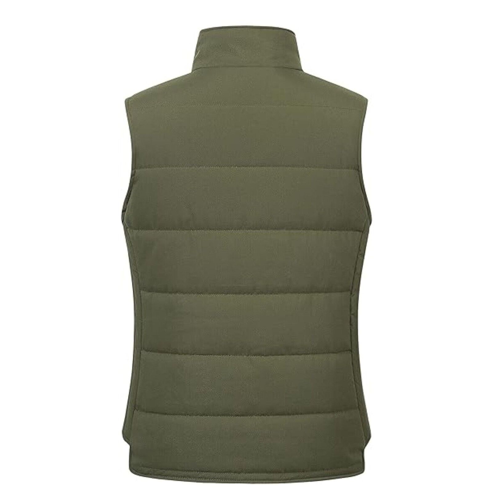 & Other Stories Chrisuno Women's Winter Vests Quilted Puffer 2X Army Green Size XXL / US 16-18 / IT 52-54 - 2 Thumbnail