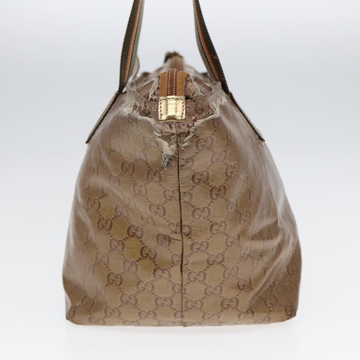 Gucci GUCCI GG Crystal Tote Bag Gold Size ONE SIZE - 4 Thumbnail